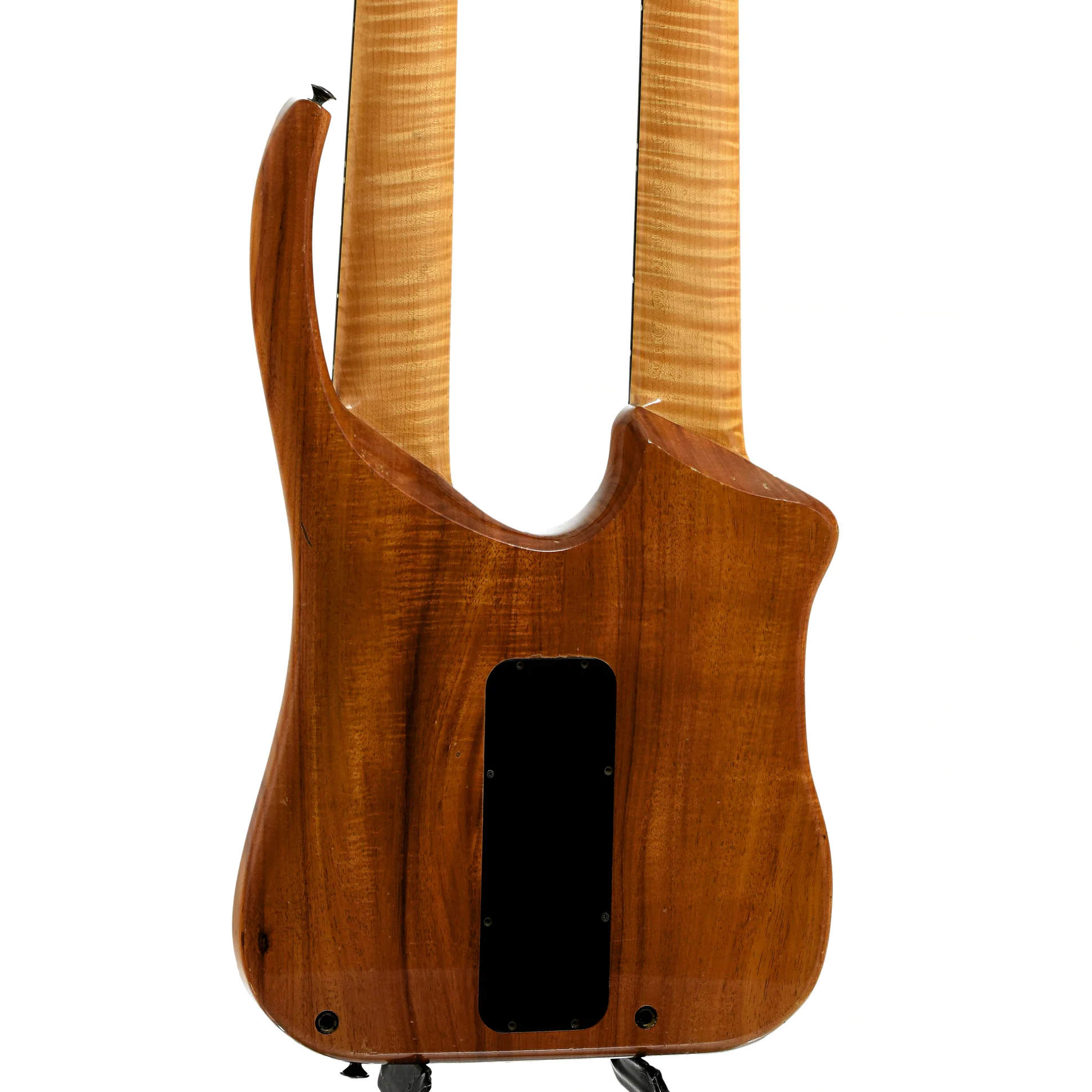 Ed Reynolds Custom Double Neck 5-String Electric Bass LH (c.1985) - Image 11