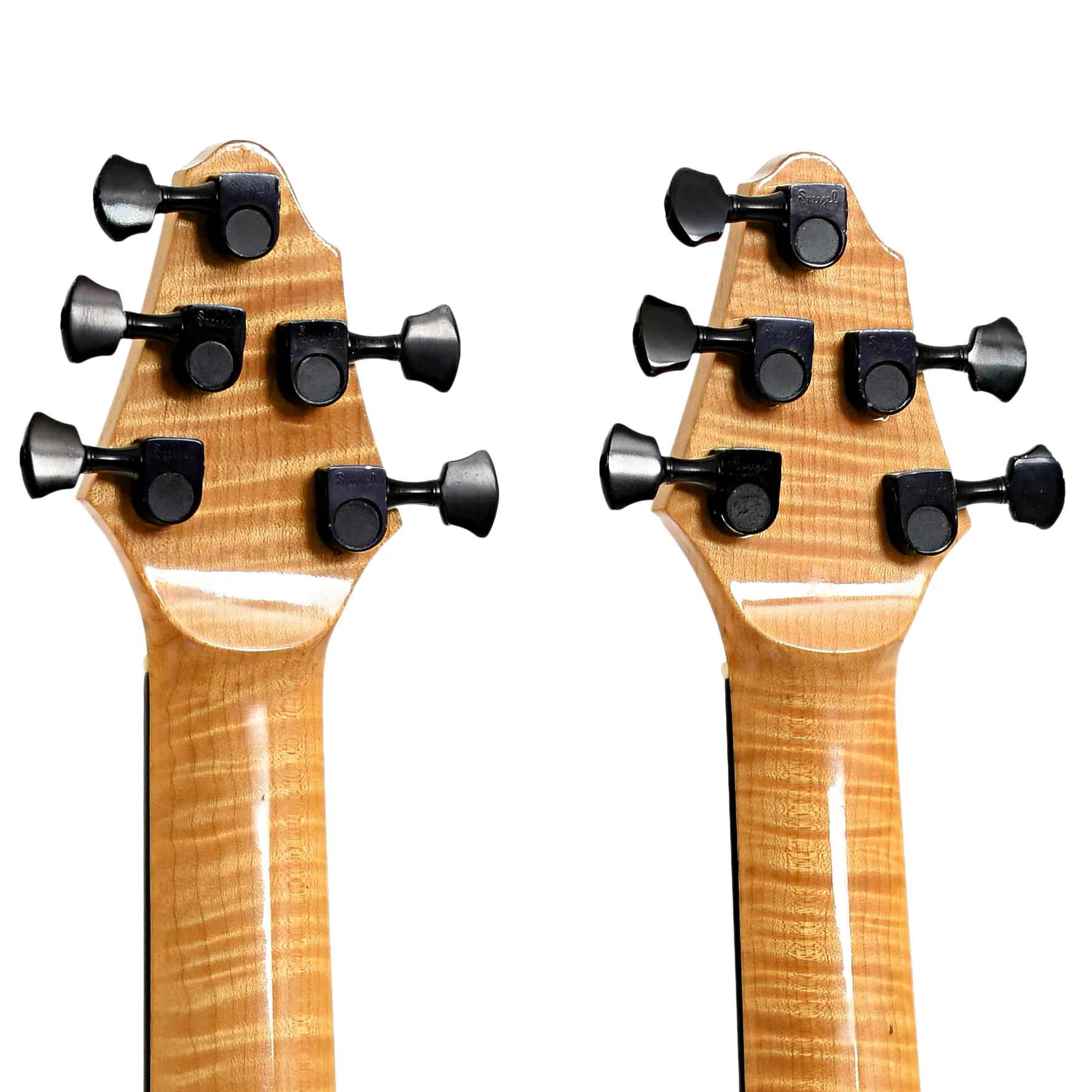 Ed Reynolds Custom Double Neck 5-String Electric Bass LH (c.1985) - Image 9