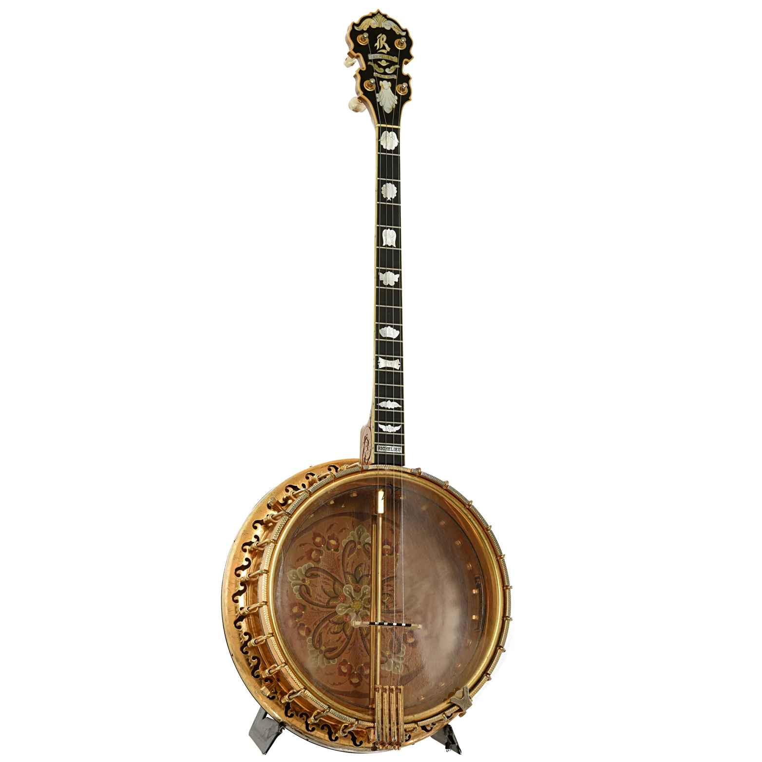Richelieu Ne Plus Ultra 4261-GB Tenor Banjo (c.1983) - Image 3