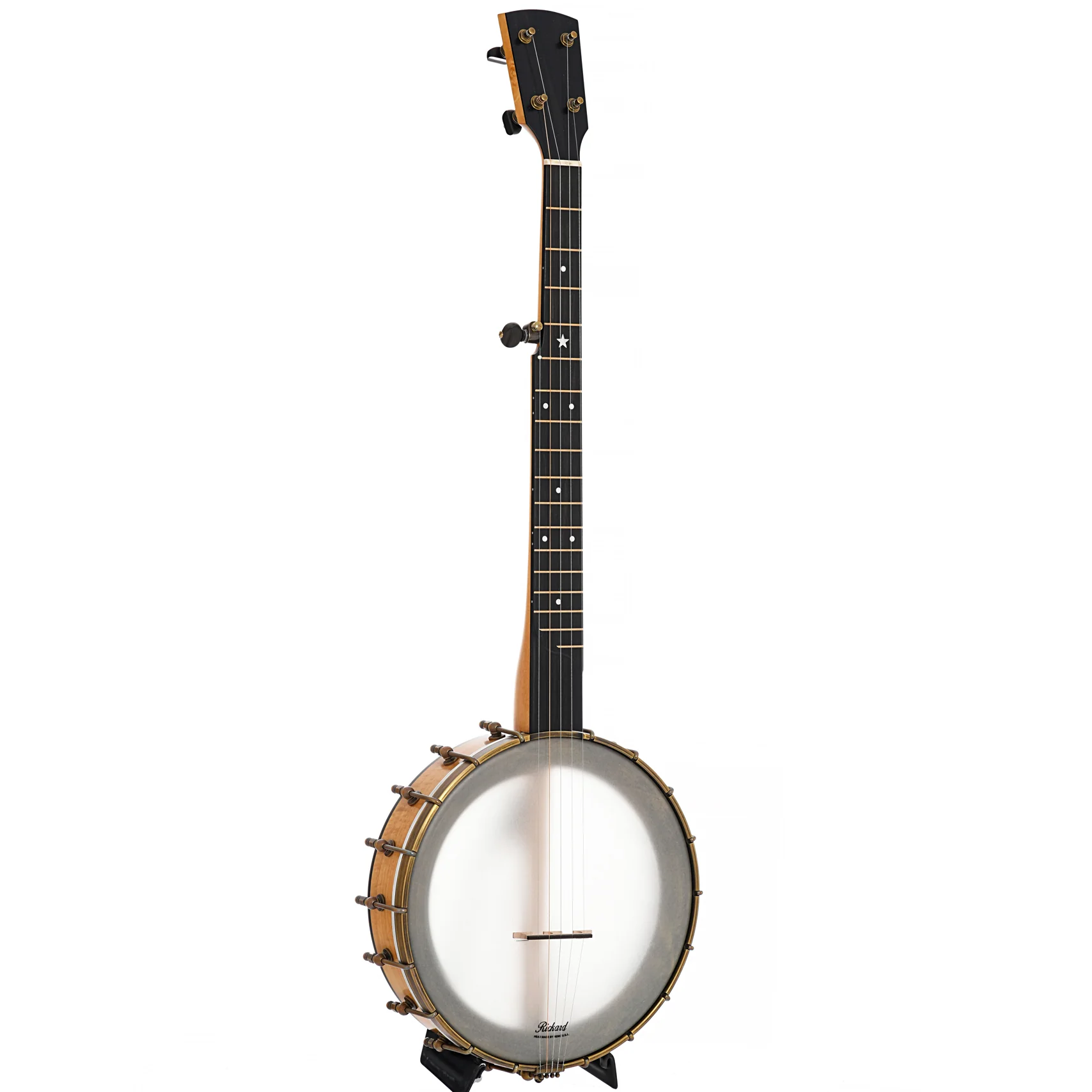 Rickard Dobson 11in Openback Banjo & Case - Image 3