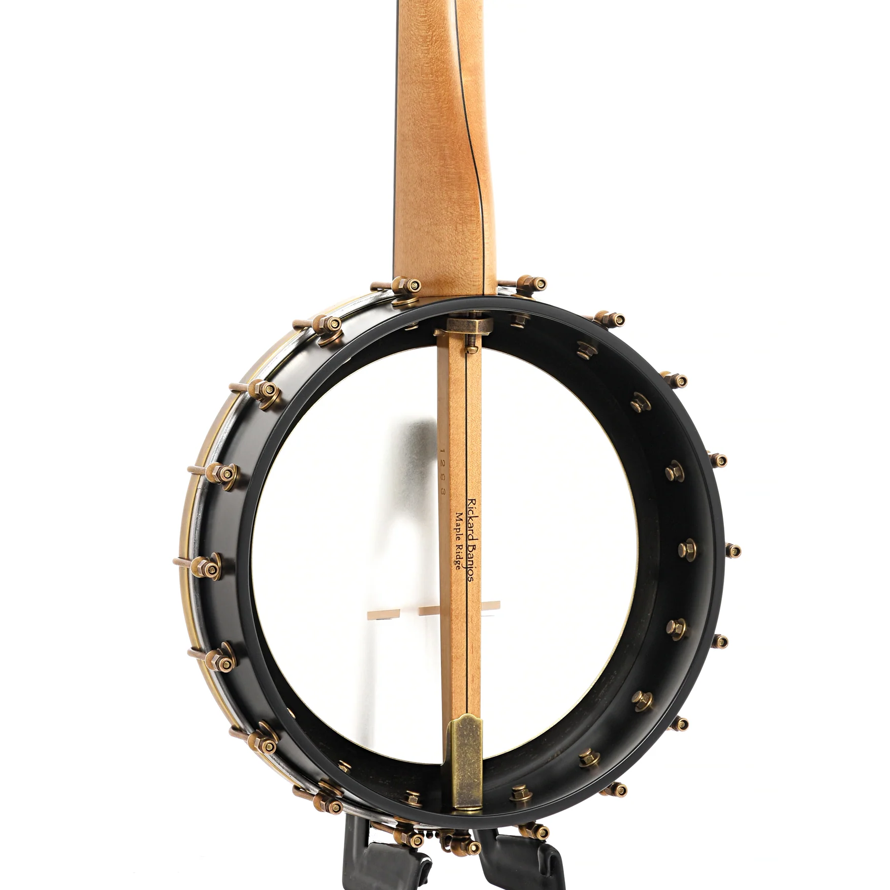 Rickard Maple Ridge 11in Openback Banjo & Case - Image 11