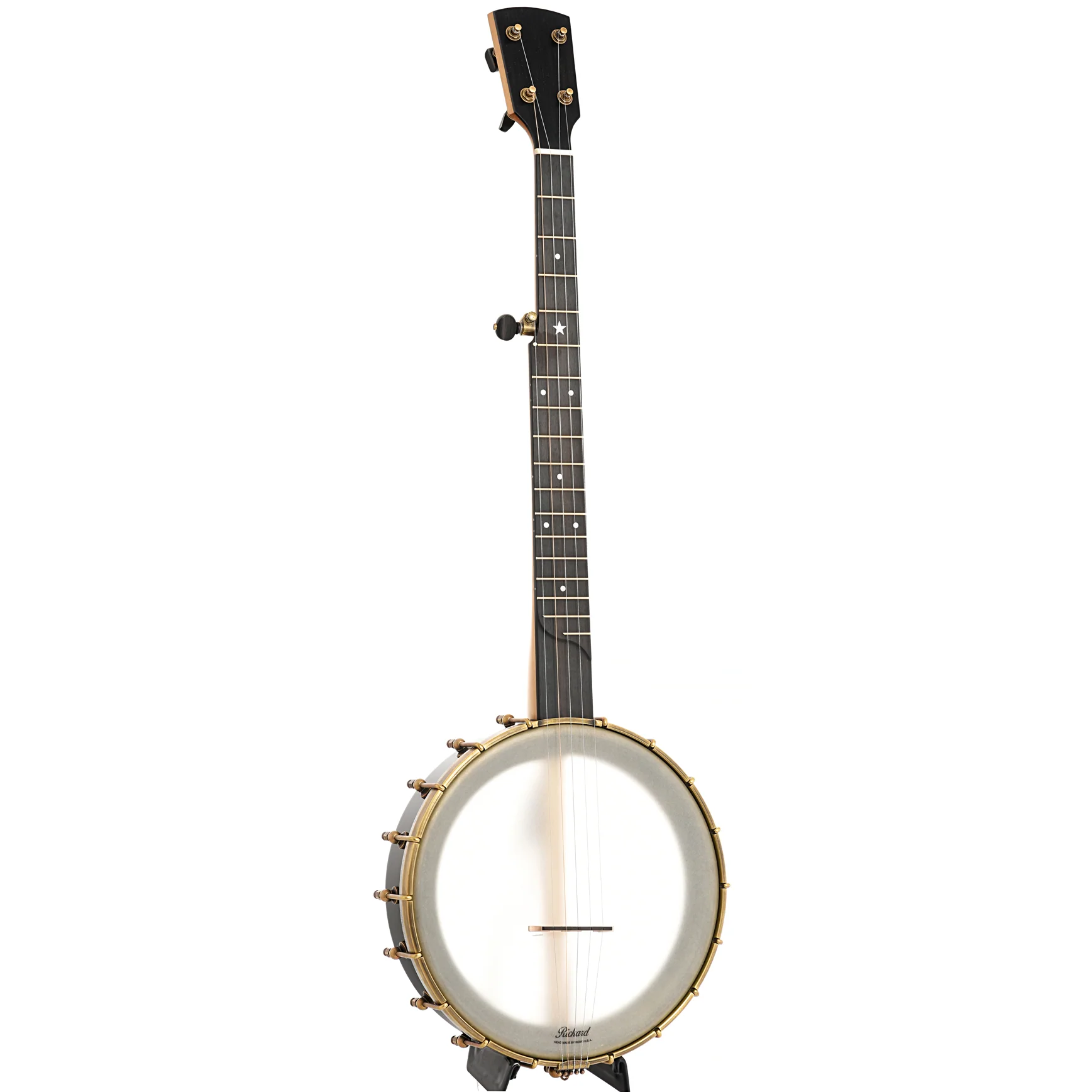 Rickard Maple Ridge 11in Openback Banjo & Case - Image 4