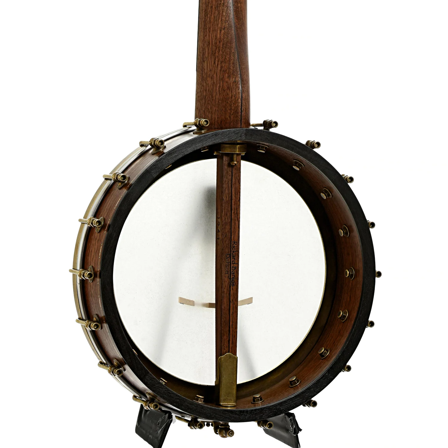 Rickard Dobson 11in Openback Banjo & Case, Walnut - Image 10