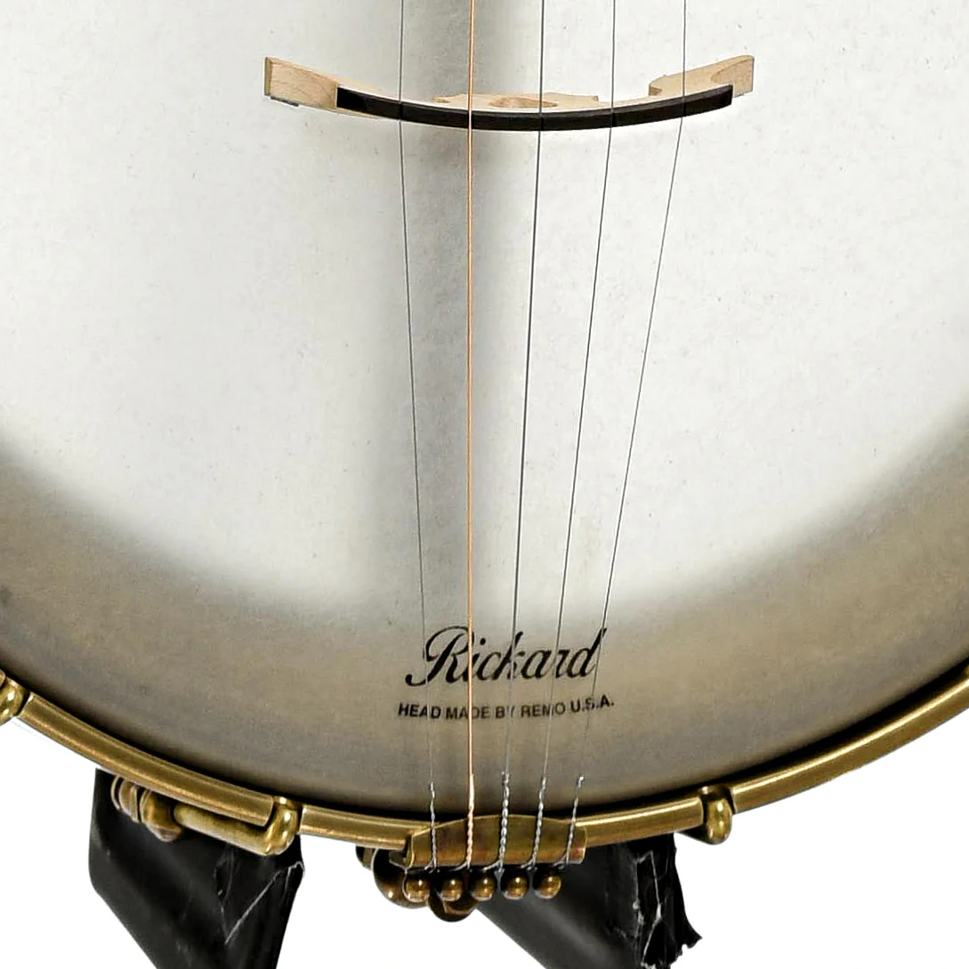 Rickard Dobson 11in Openback Banjo & Case, Walnut - Image 3