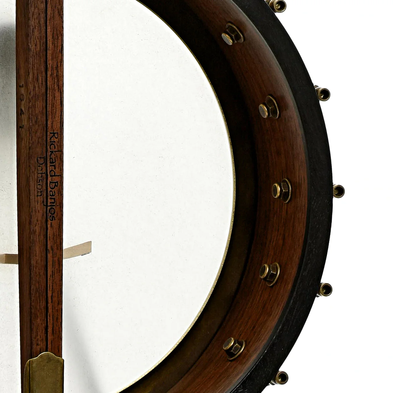 Rickard Dobson 11in Openback Banjo & Case, Walnut - Image 9