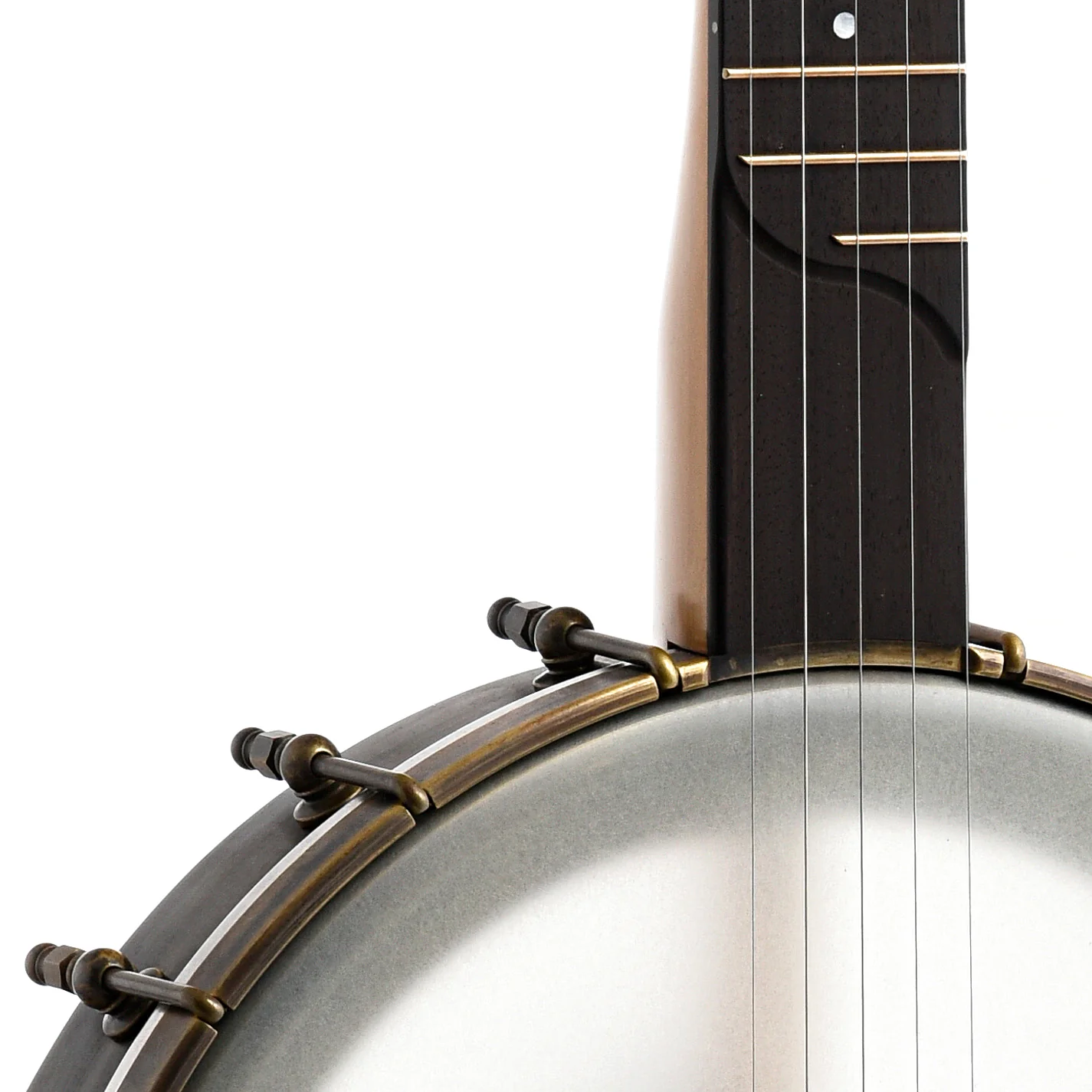 Rickard Dobson 12in Openback Banjo & Case, Spunover Rim - Image 4