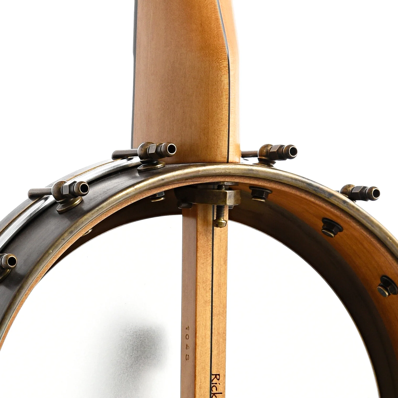Rickard Dobson 12in Openback Banjo & Case, Spunover Rim - Image 8