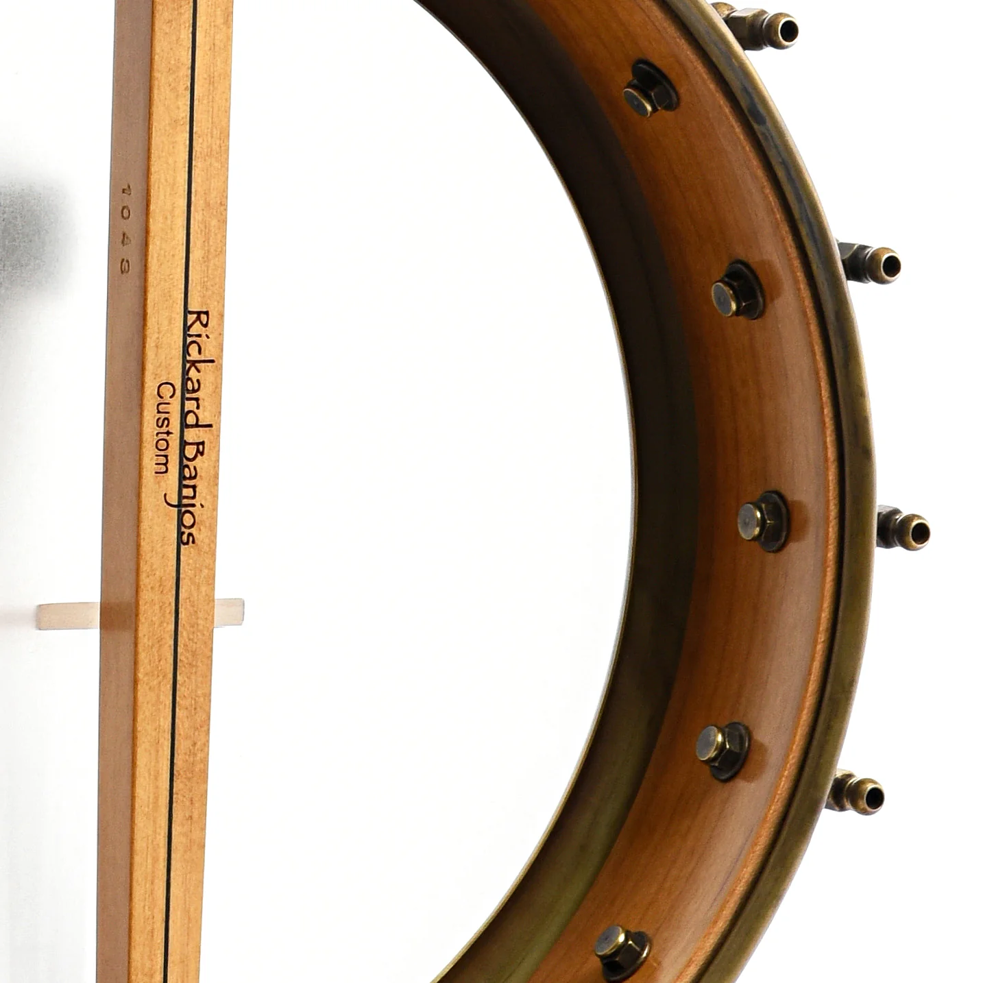 Rickard Dobson 12in Openback Banjo & Case, Spunover Rim - Image 9