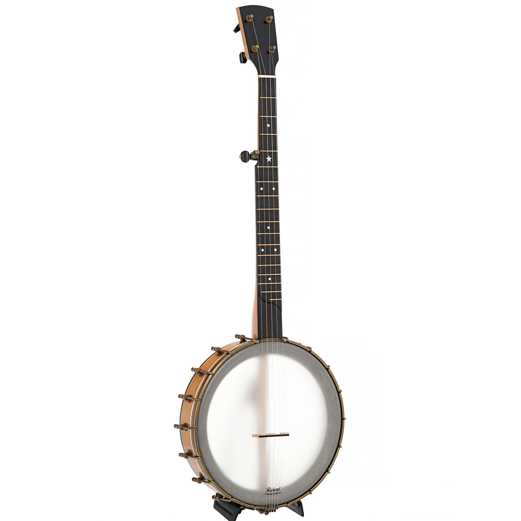 Rickard Dobson 12in Openback Banjo & Case - Image 4