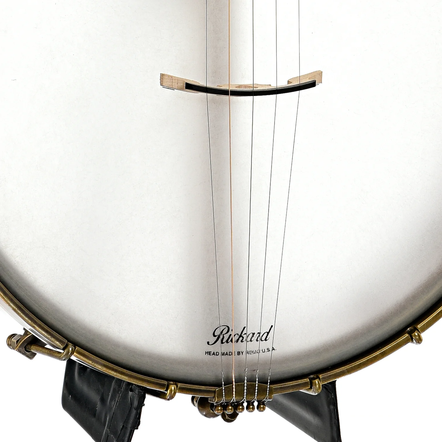 Rickard Little Wonder 12in Openback Banjo & Case, Cherry - Image 4