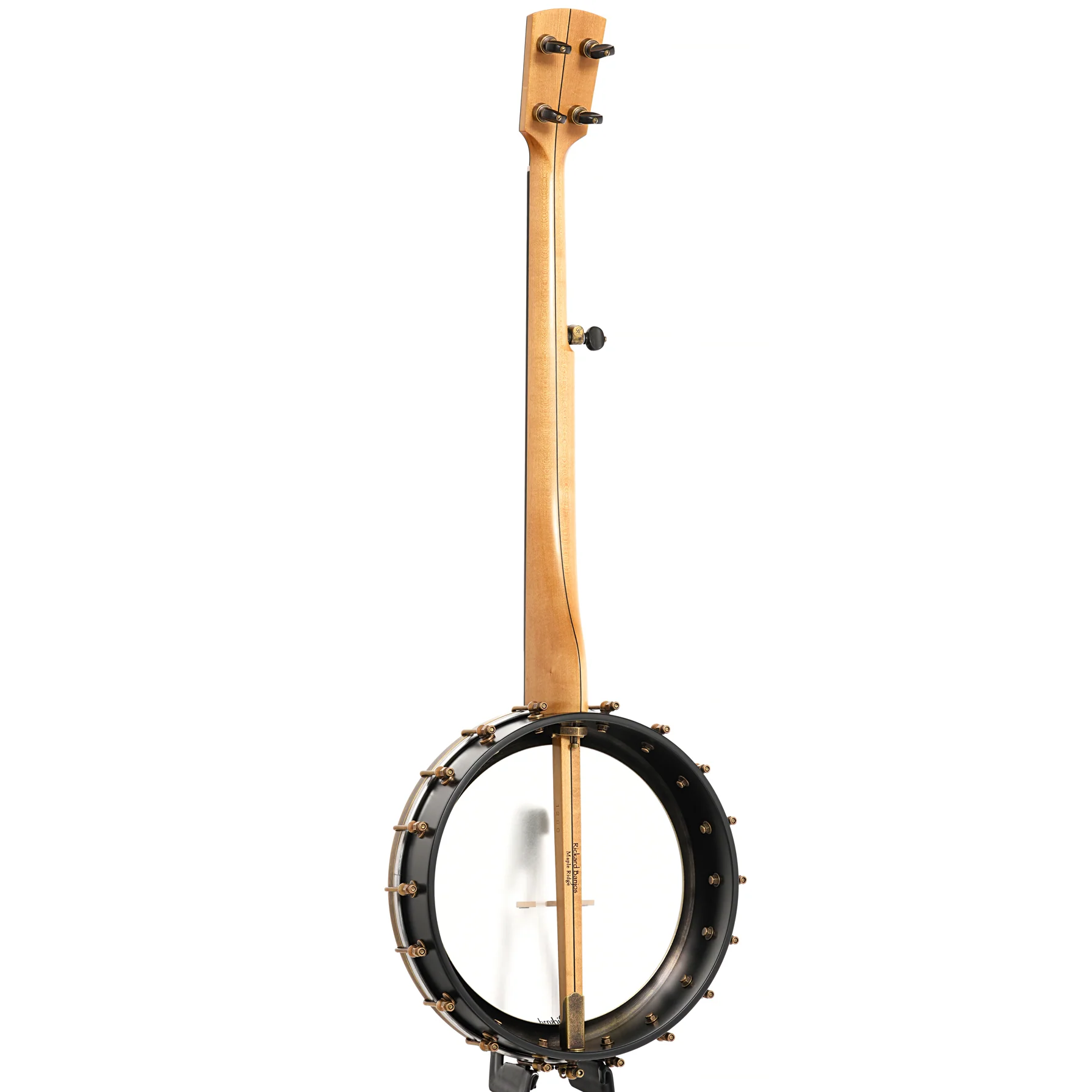 Rickard Maple Ridge 12in Openback Banjo & Case - Image 13