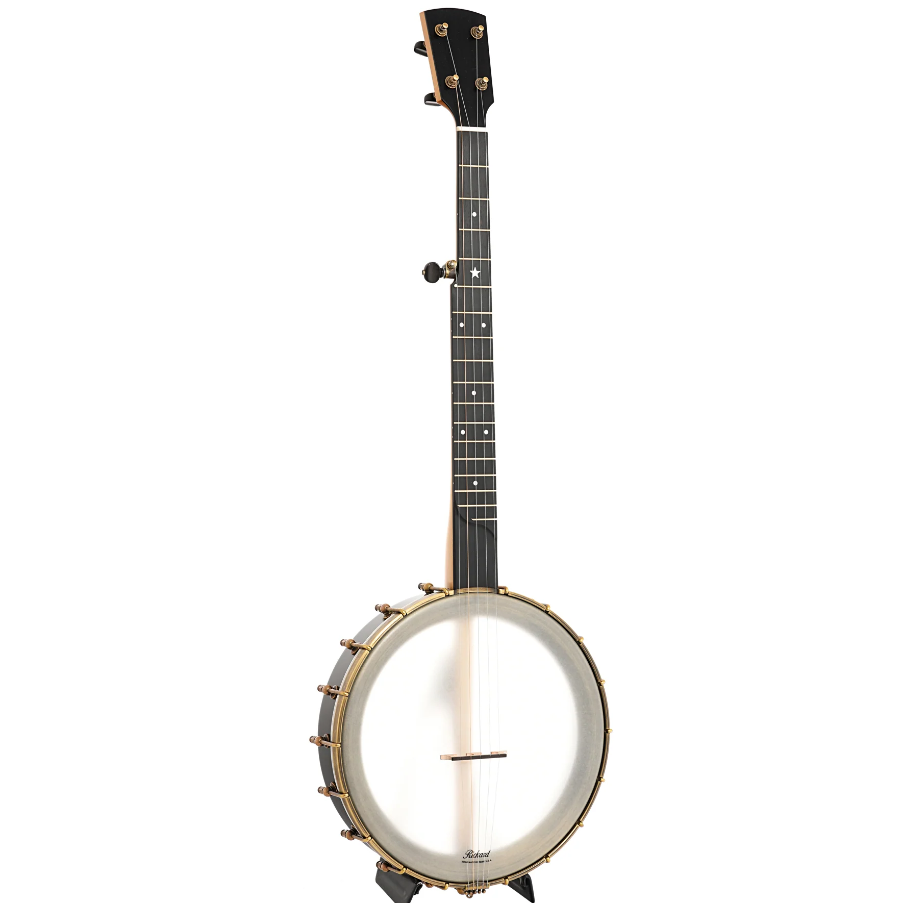 Rickard Maple Ridge 12in Openback Banjo & Case - Image 3