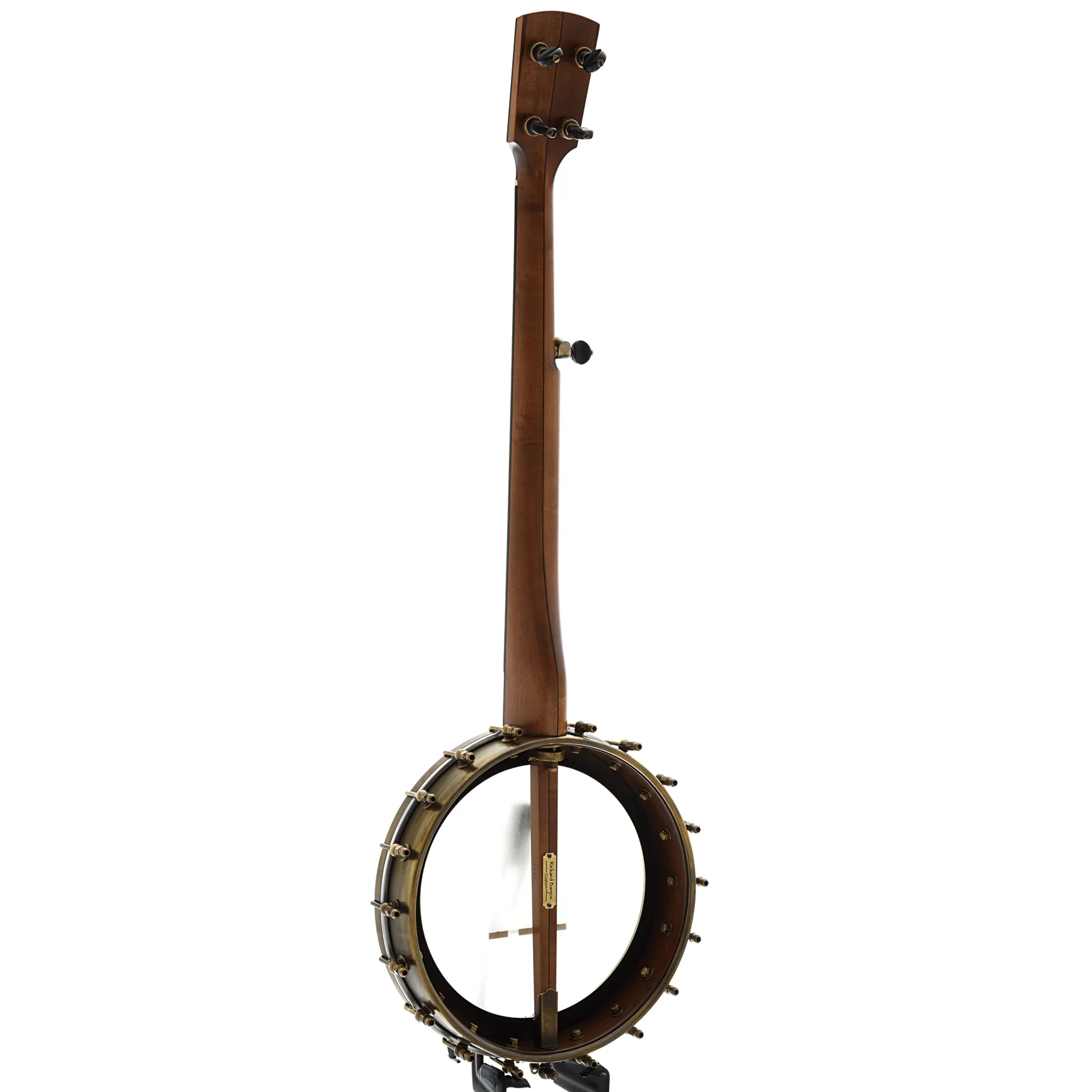 Rickard Dobson 11in Openback Banjo & Case, Spunover Rim - Image 11