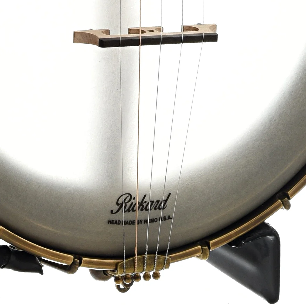 Rickard Dobson 11in Openback Banjo & Case, Spunover Rim - Image 3