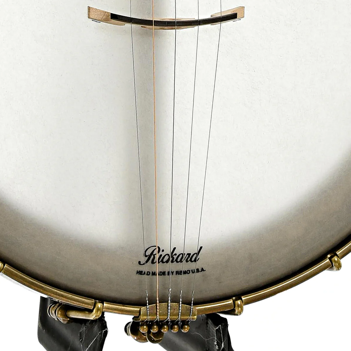 Rickard Dobson 12in Openback Banjo & Case, Walnut - Image 3