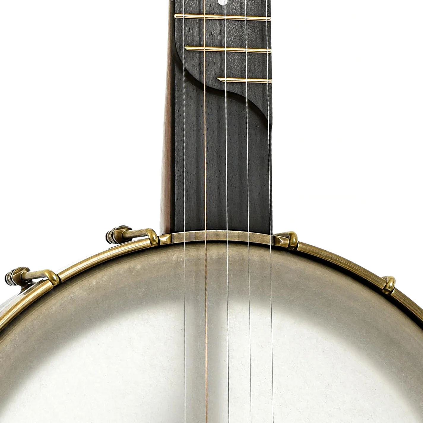 Rickard Dobson 12in Openback Banjo & Case, Walnut - Image 4