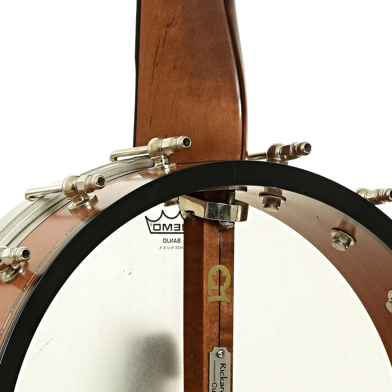Rickard Dobson 12" Custom Open Back Banjo (c.2015) - Image 10