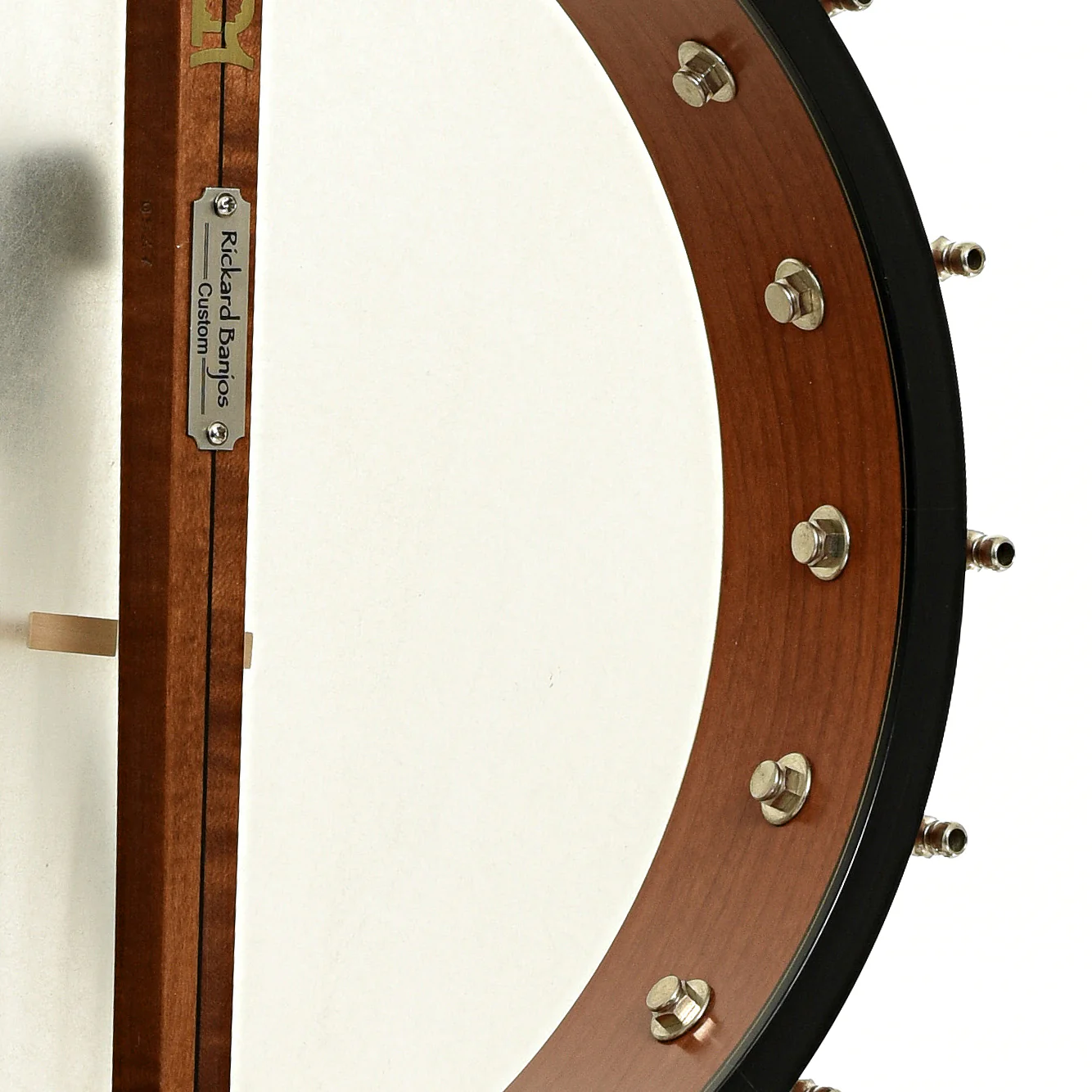 Rickard Dobson 12" Custom Open Back Banjo (c.2015) - Image 13