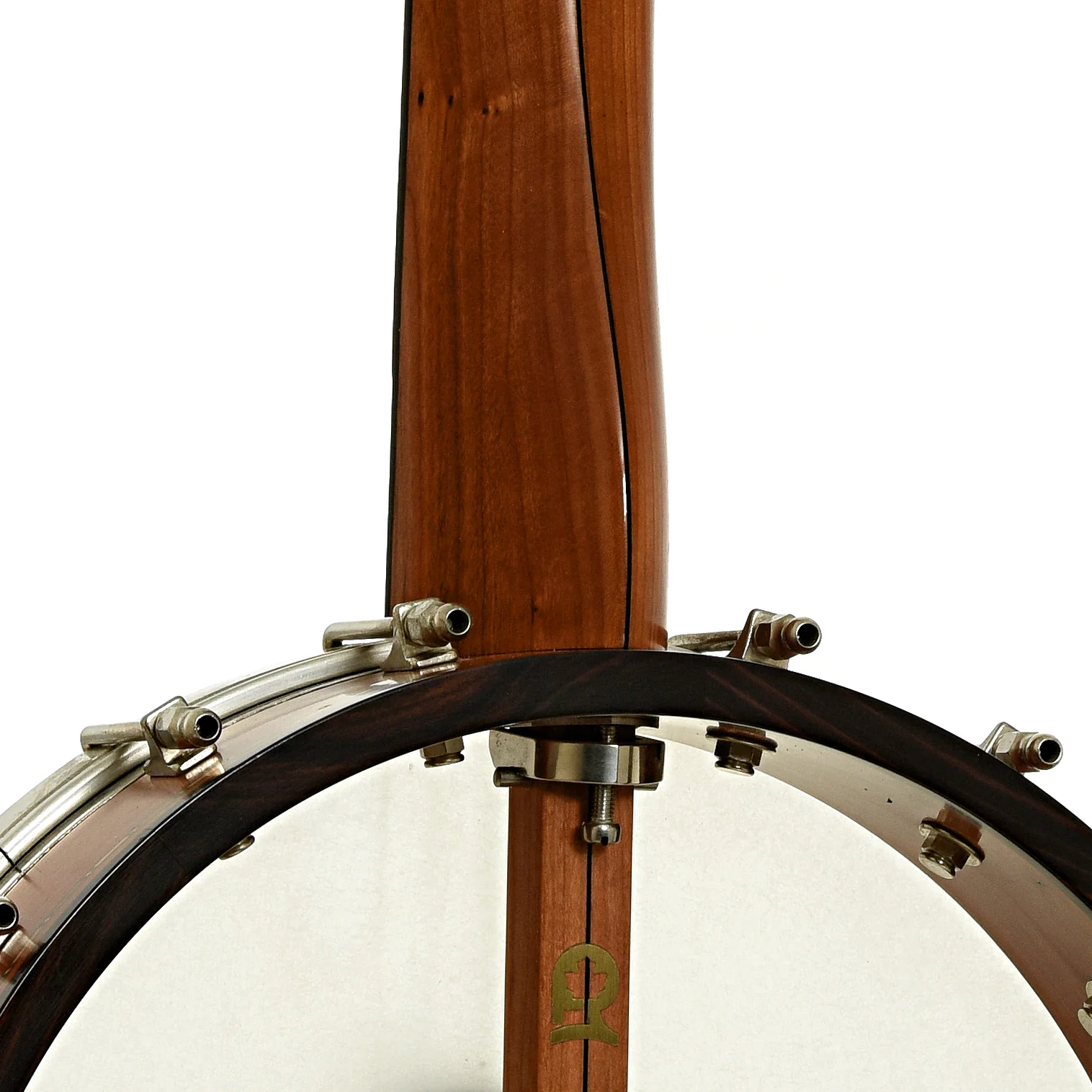 Rickard Little Wonder Cherry 12in. Custom Open Back Banjo (c.2015) - Image 11