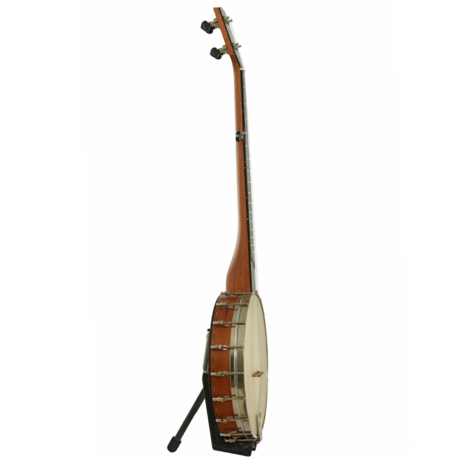 Rickard Little Wonder Cherry 12in. Custom Open Back Banjo (c.2015) - Image 14