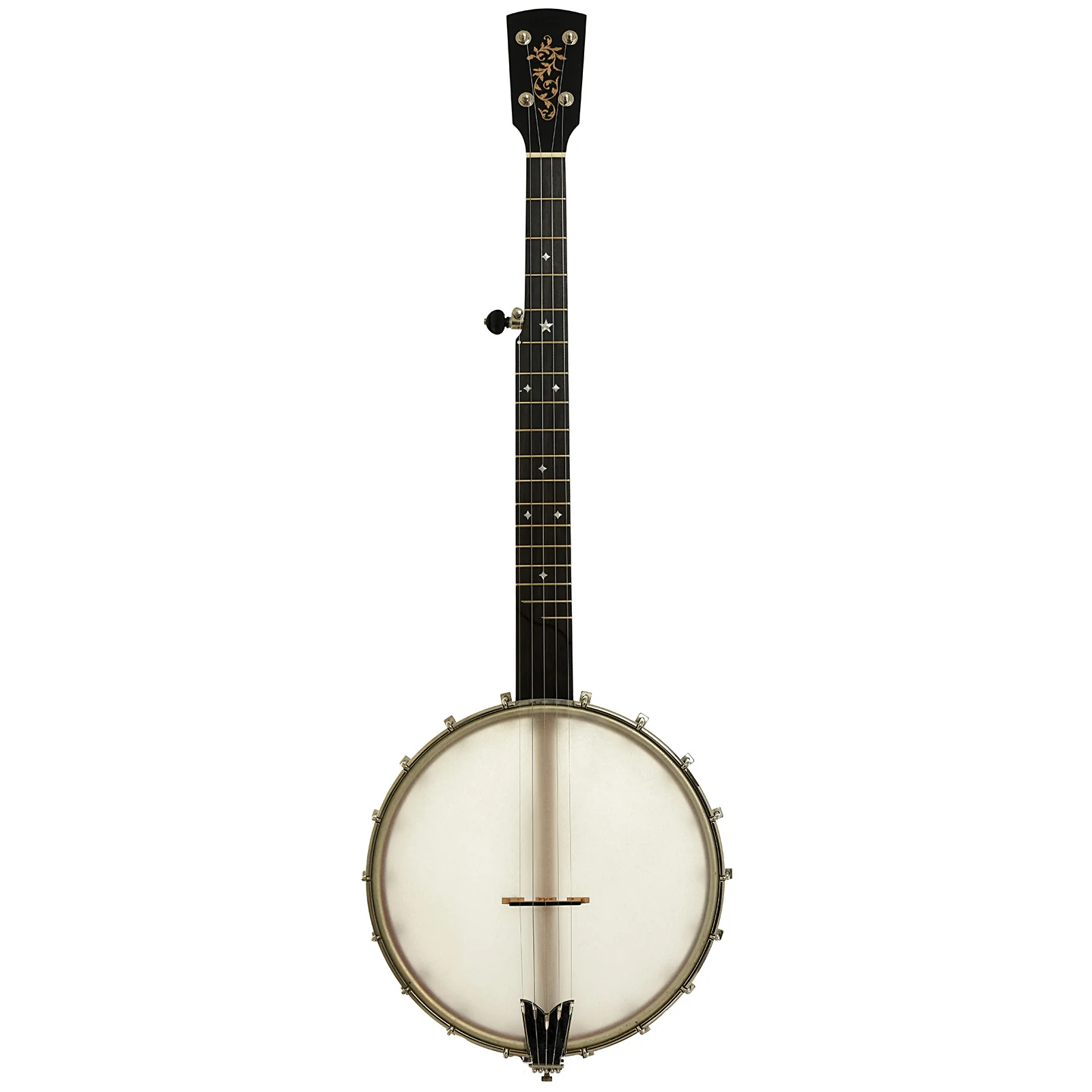 Rickard Little Wonder Cherry 12in. Custom Open Back Banjo (c.2015) - Image 16