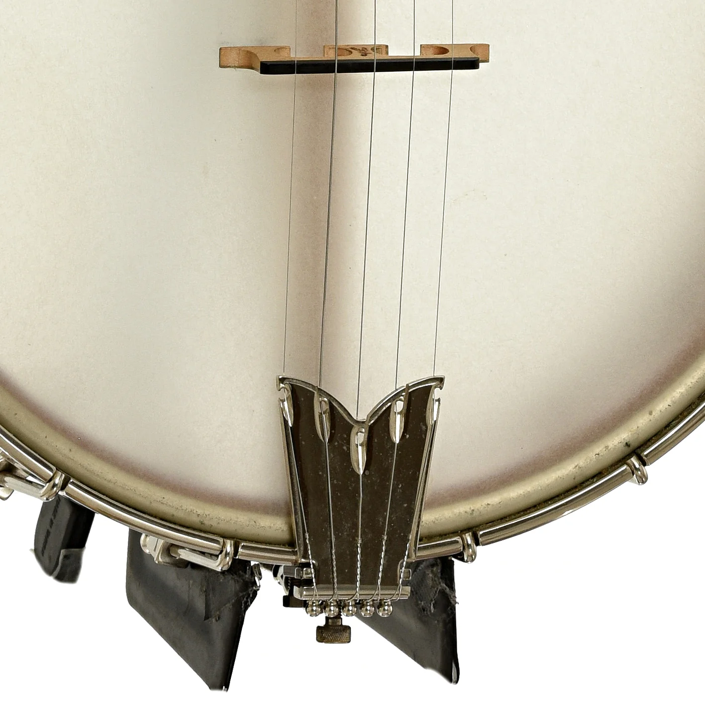 Rickard Little Wonder Cherry 12in. Custom Open Back Banjo (c.2015) - Image 5