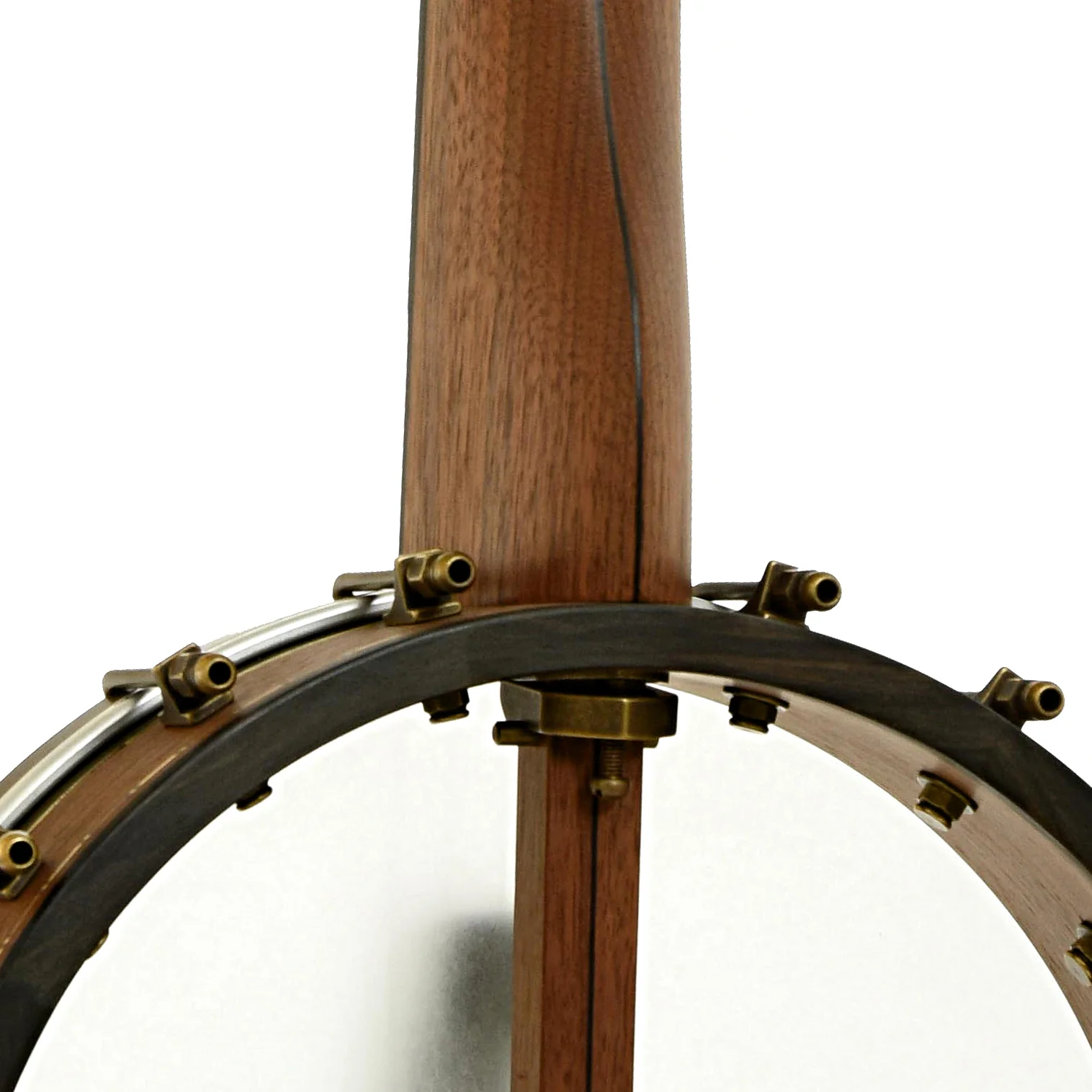 Rickard Little Wonder Walnut Custom Open Back Banjo (c.2023) - Image 11