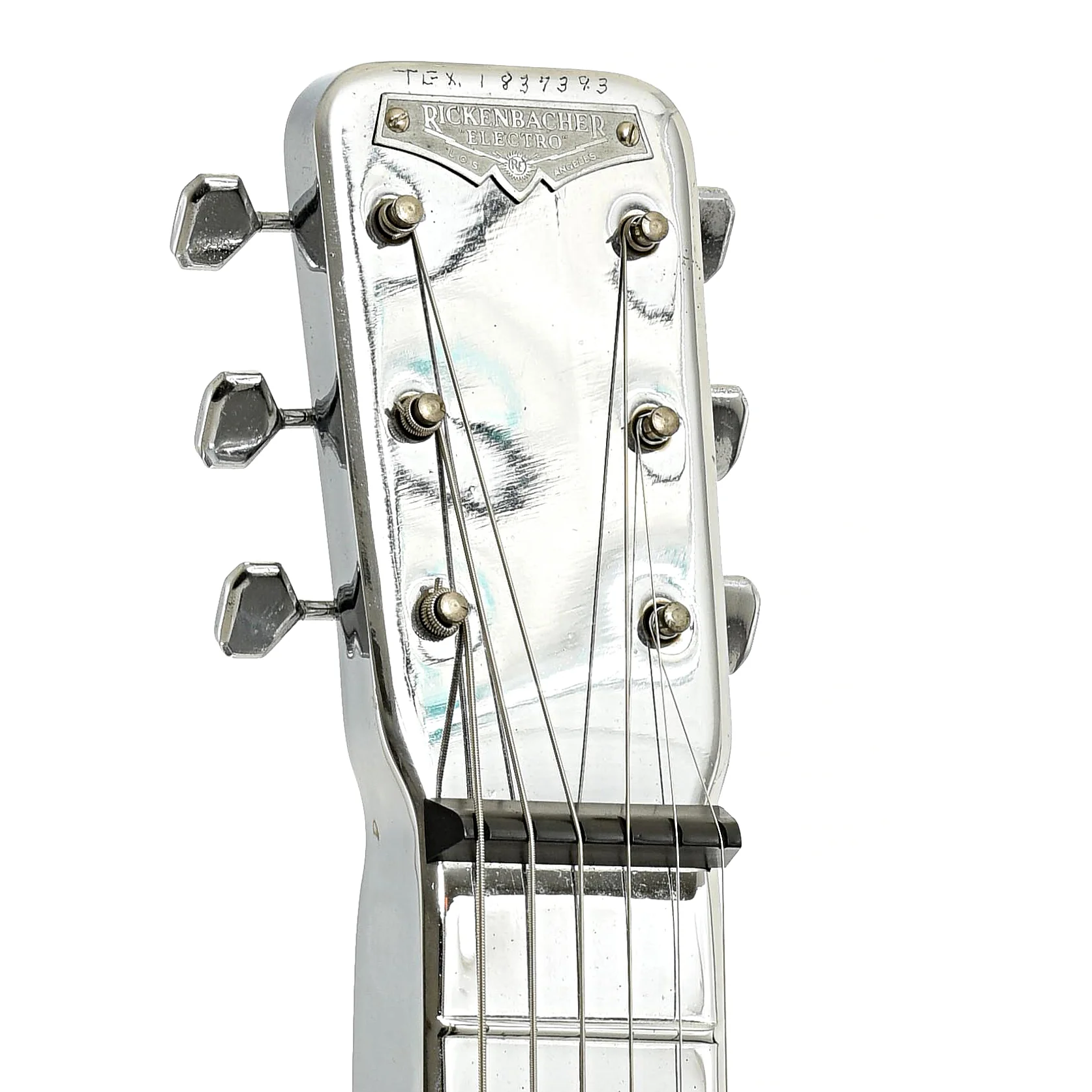 Rickenbacher Silver Hawaiian Lap Steel (c.1937) - Image 8