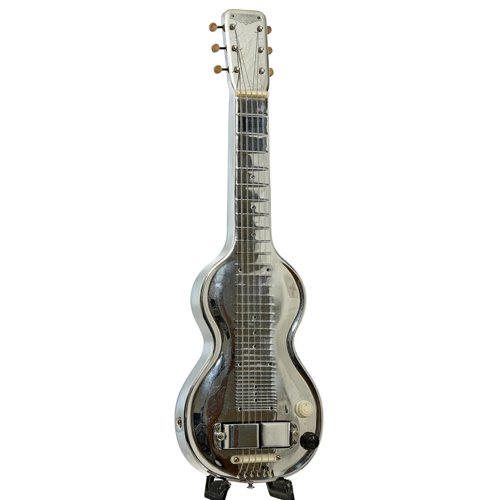 Rickenbacker Silver Hawaiian Lap Steel (1939) - Image 3