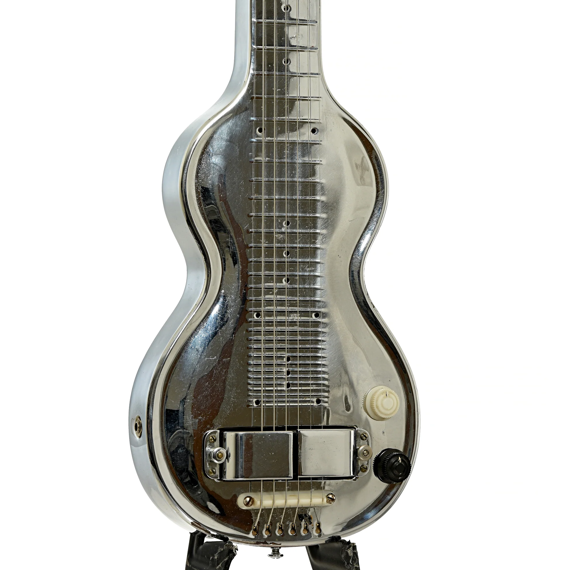 Rickenbacker Silver Hawaiian Lap Steel (1939) - Image 4
