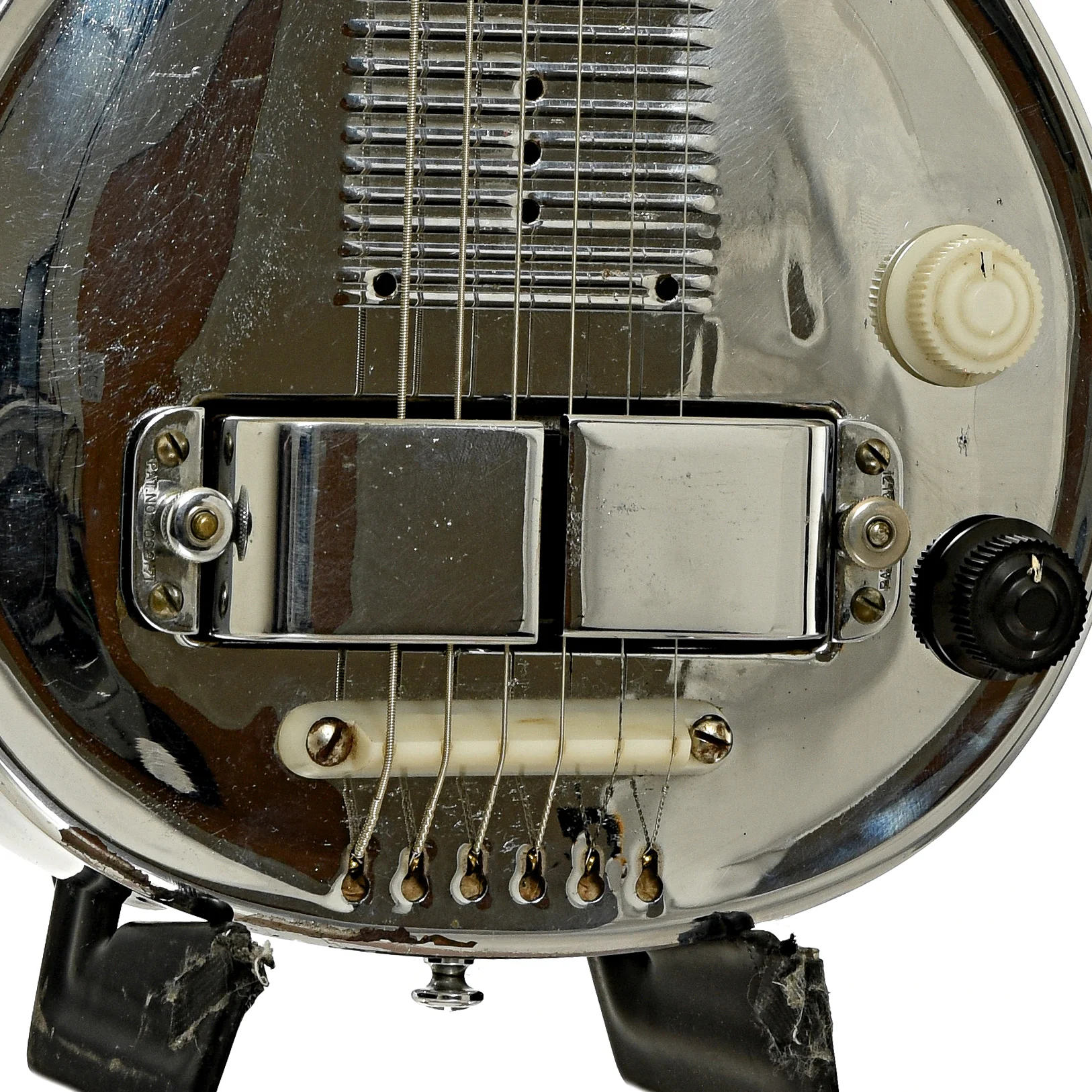 Rickenbacker Silver Hawaiian Lap Steel (1939) - Image 5