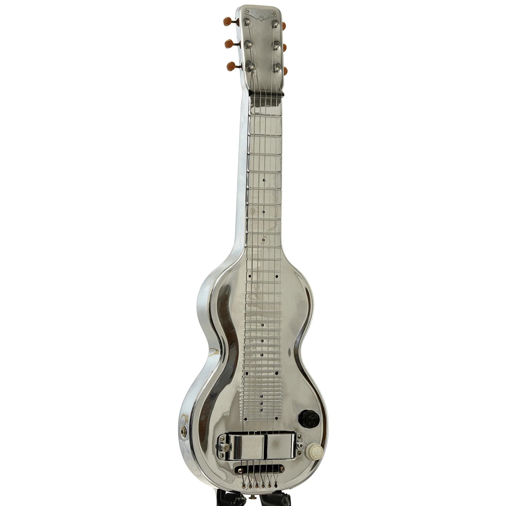 Rickenbacher Silver Hawaiian Lap Steel (1939) - Image 3