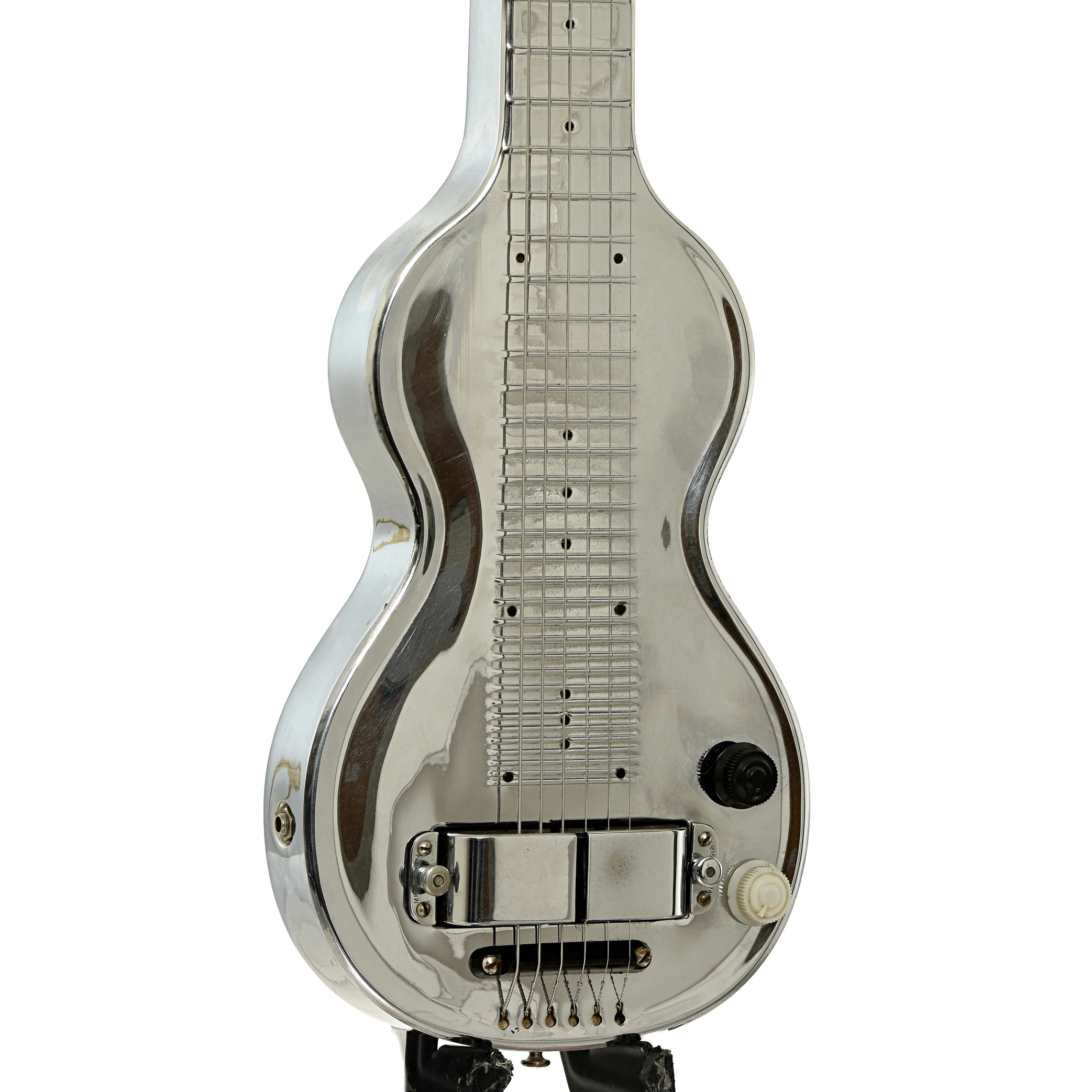 Rickenbacher Silver Hawaiian Lap Steel (1939) - Image 4