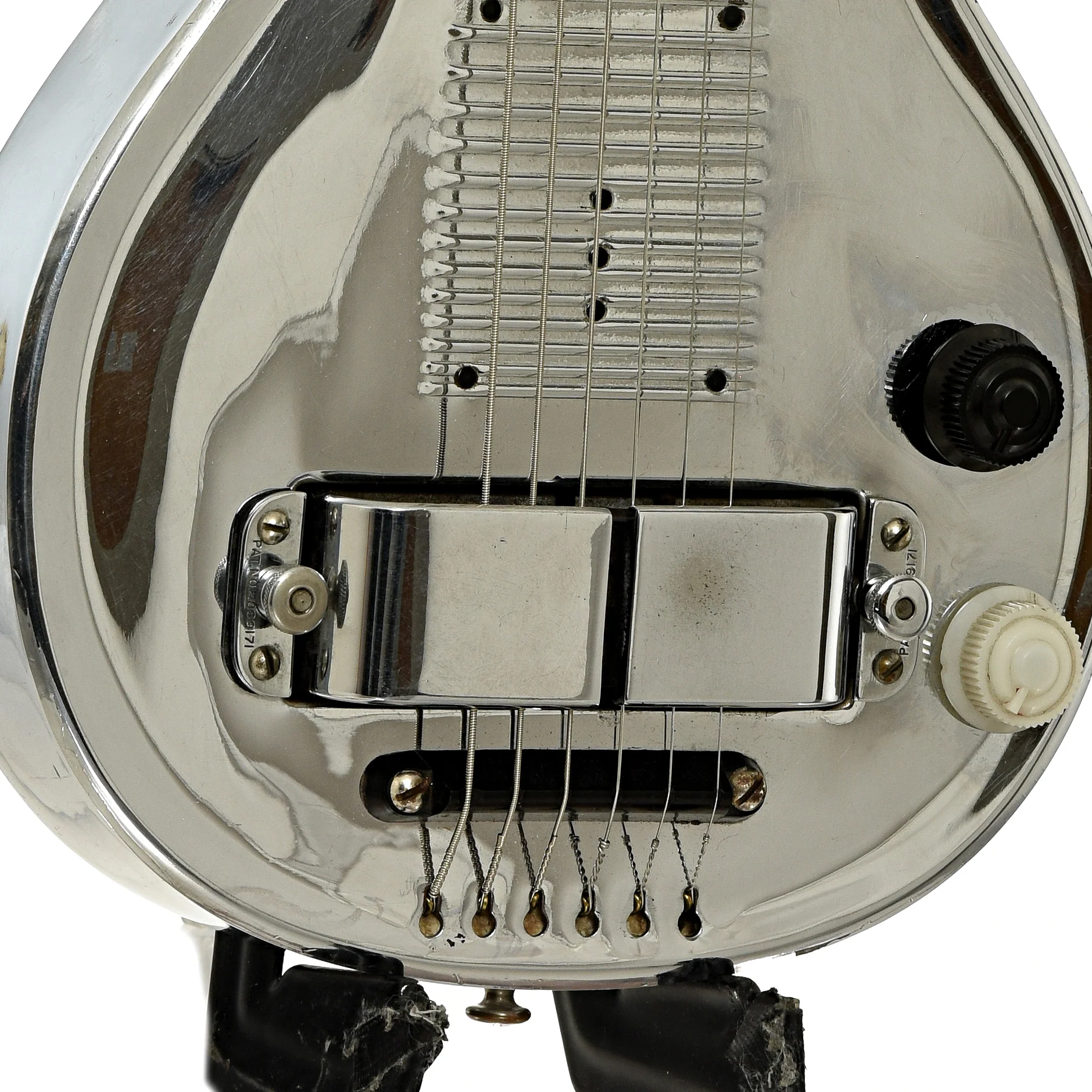 Rickenbacher Silver Hawaiian Lap Steel (1939) - Image 5