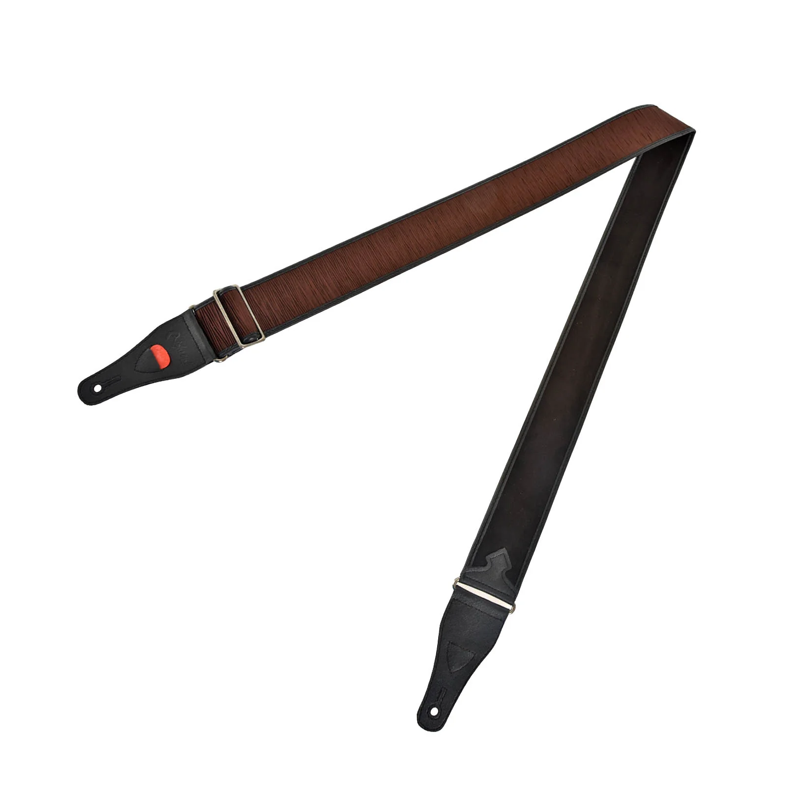 Right On! Straps Talisman Dune Brown Guitar Strap - Image 2