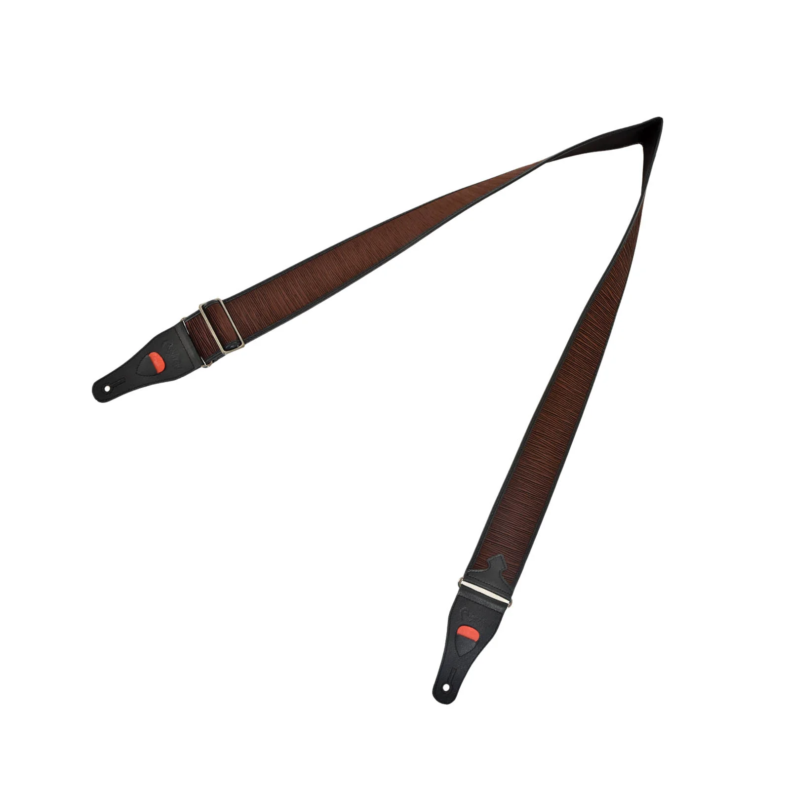 Right On! Straps Talisman Dune Brown Guitar Strap - Image 3