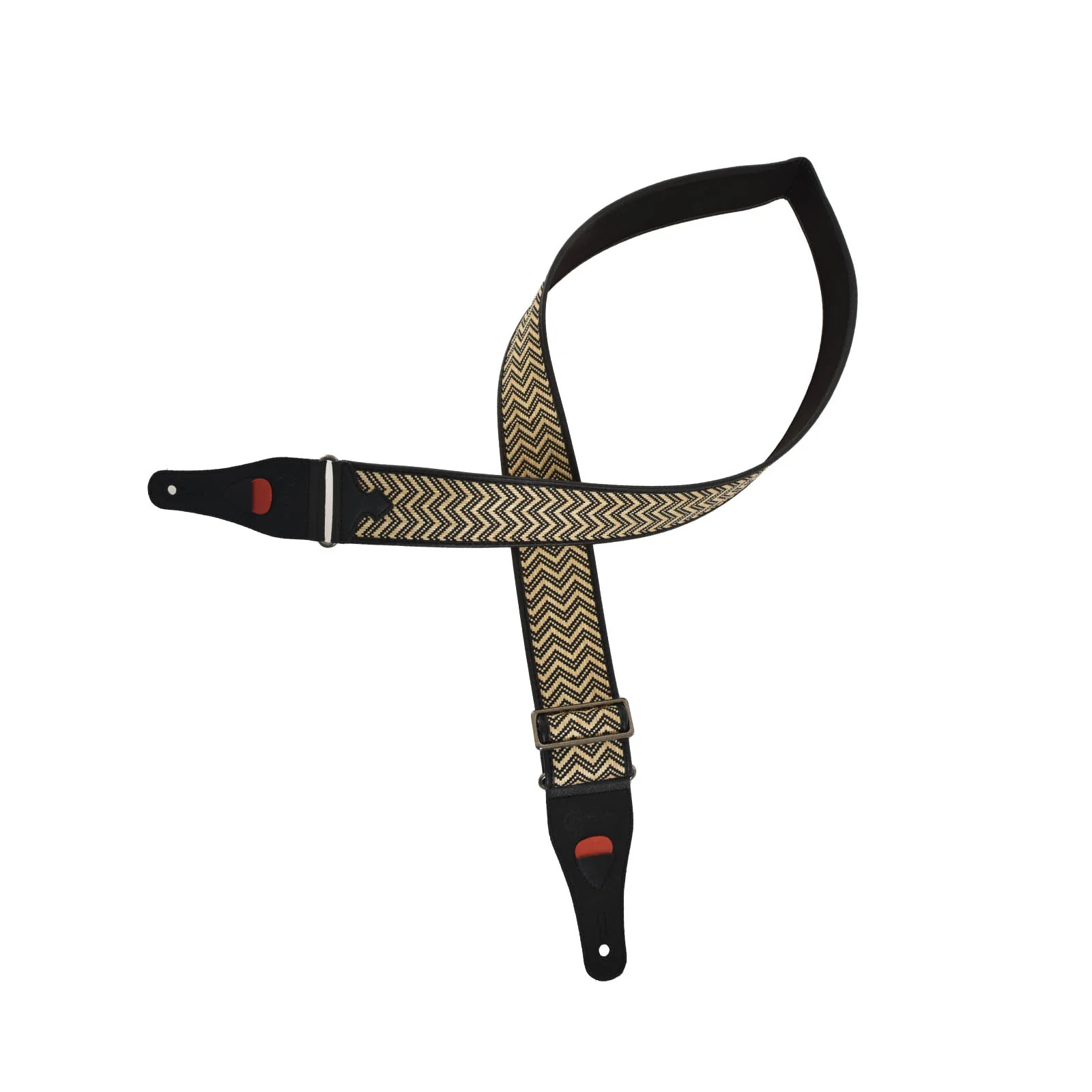 Right On! Straps Talisman Victoria Black Guitar Strap - Image 3