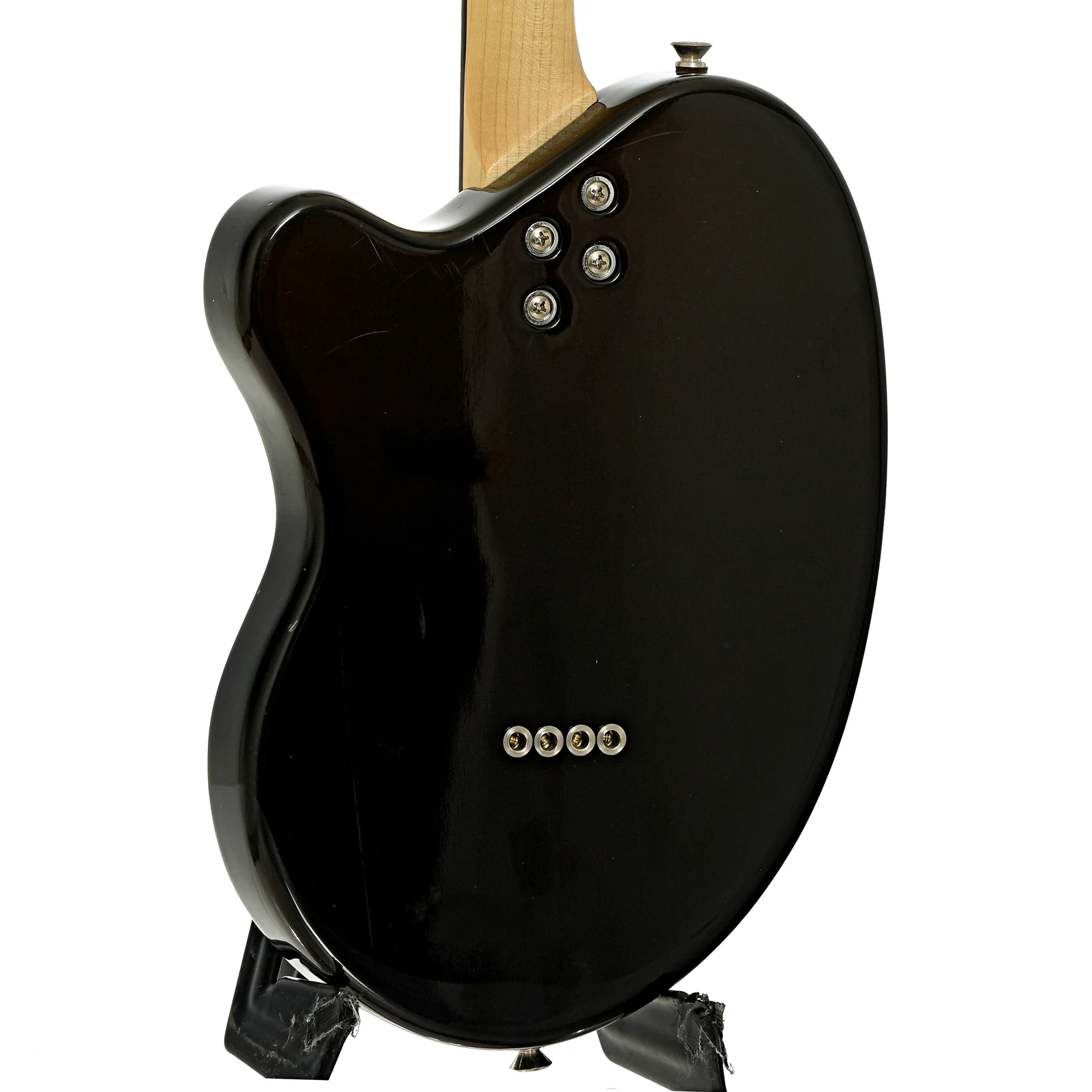 Risa Tenor Electric Kidney Bean Ukulele (2000s) - Image 11