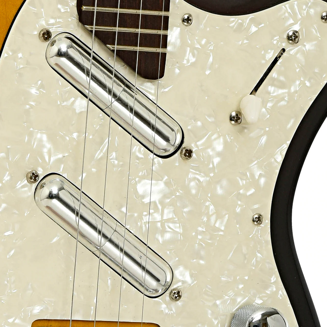 Risa Tenor Electric Kidney Bean Ukulele (2000s) - Image 6
