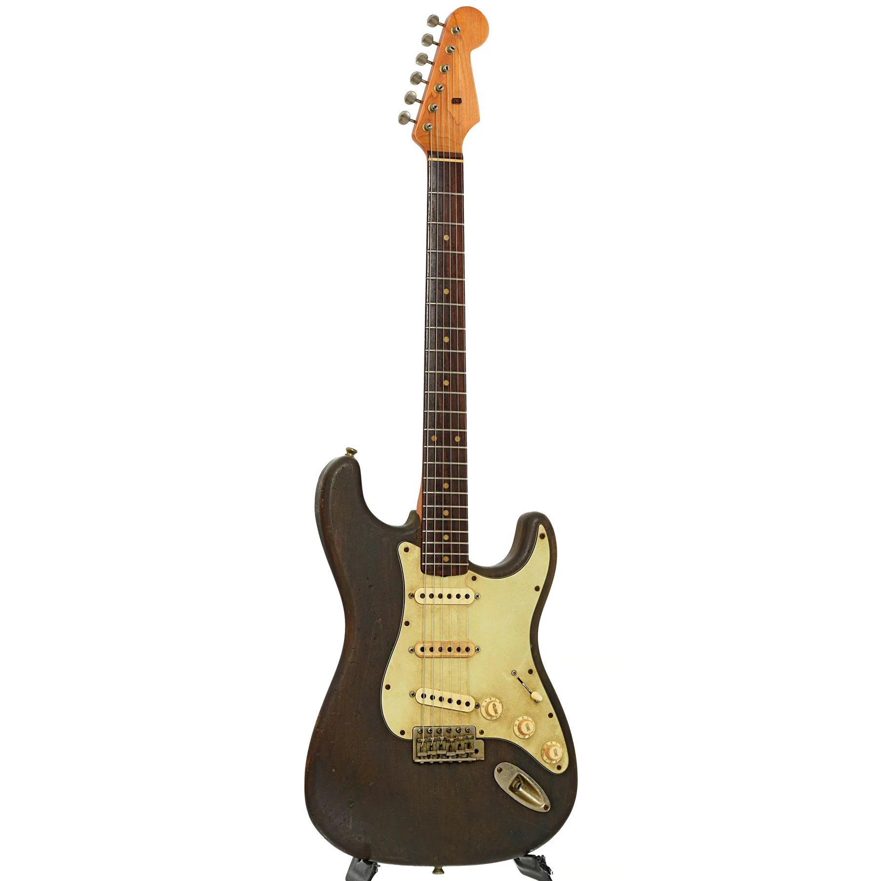 Rocketfire Total 60's Barnboard Electric Guitar (2008) - Image 3