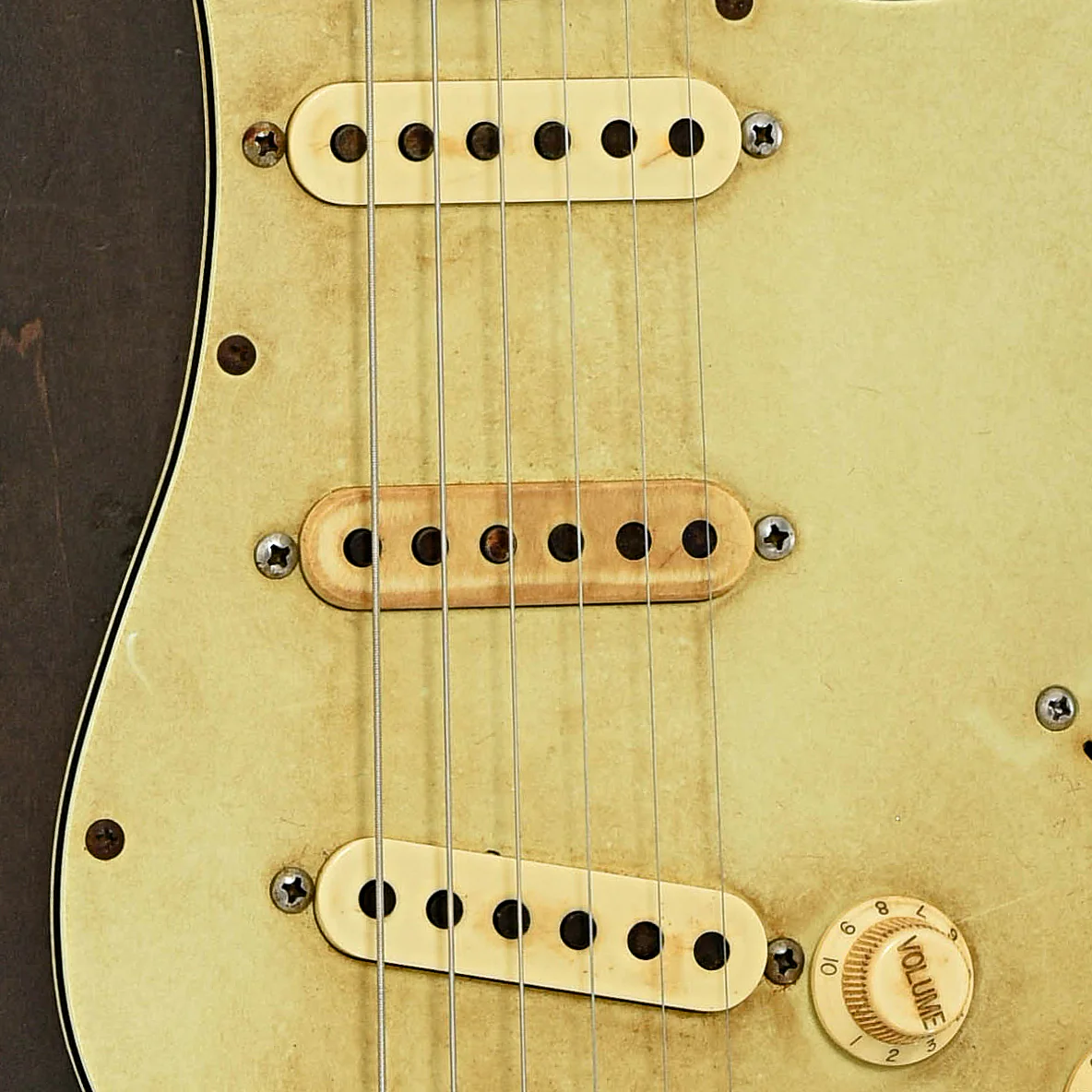 Rocketfire Total 60's Barnboard Electric Guitar (2008) - Image 6