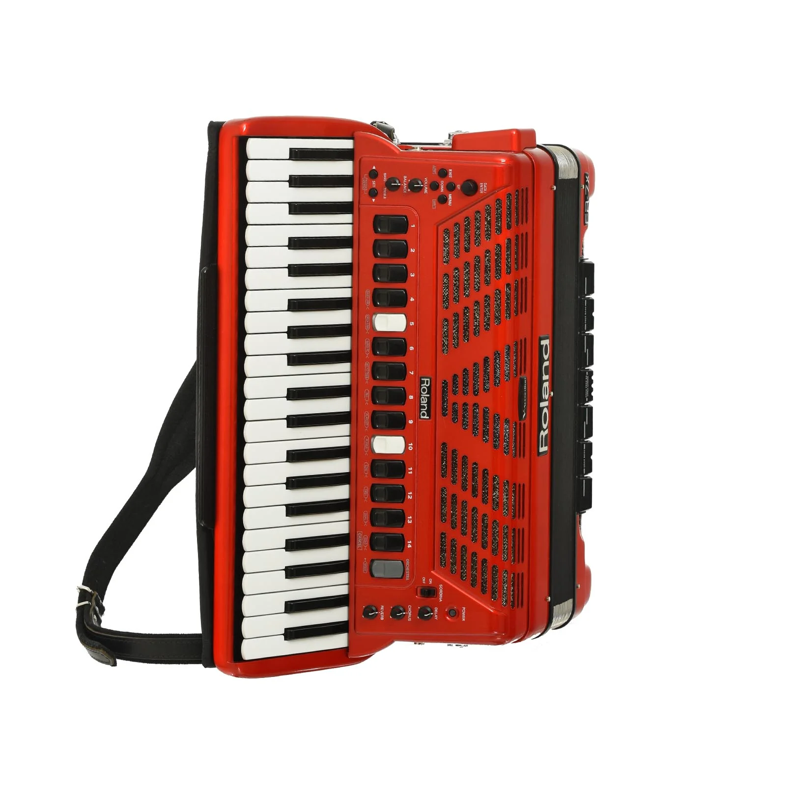 Roland FR-7X Digital V-Accordion with FBC-7 Foot Controller (2010) - Image 3
