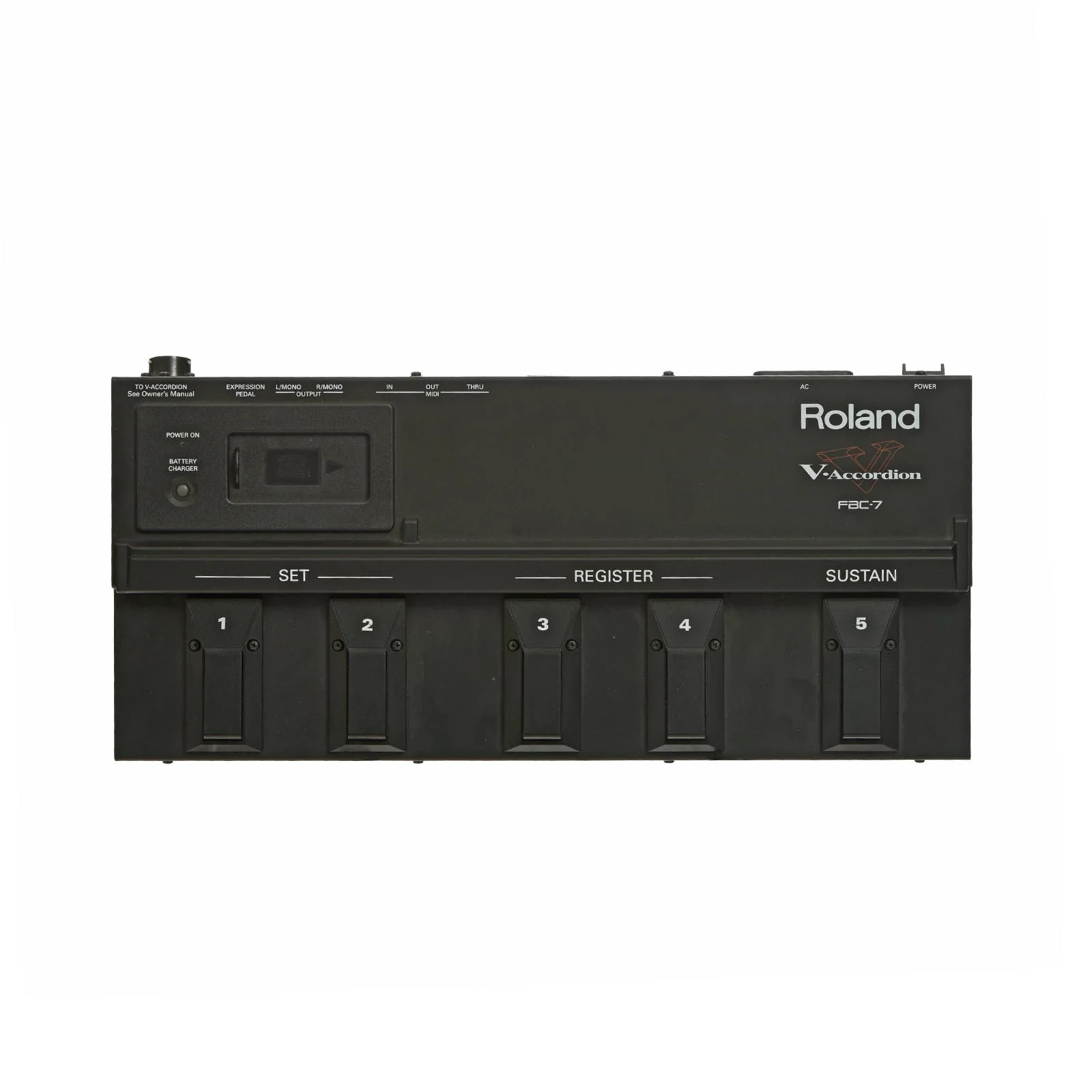 Roland FR-7X Digital V-Accordion with FBC-7 Foot Controller (2010) - Image 7
