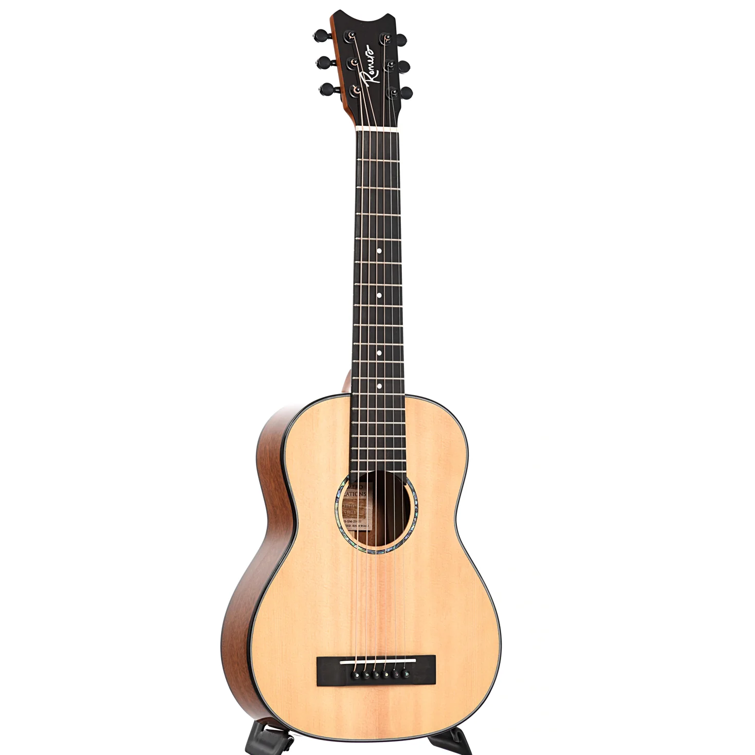 Romero Creations Baritone 6 String Steel String Guitar/Uke - Image 11