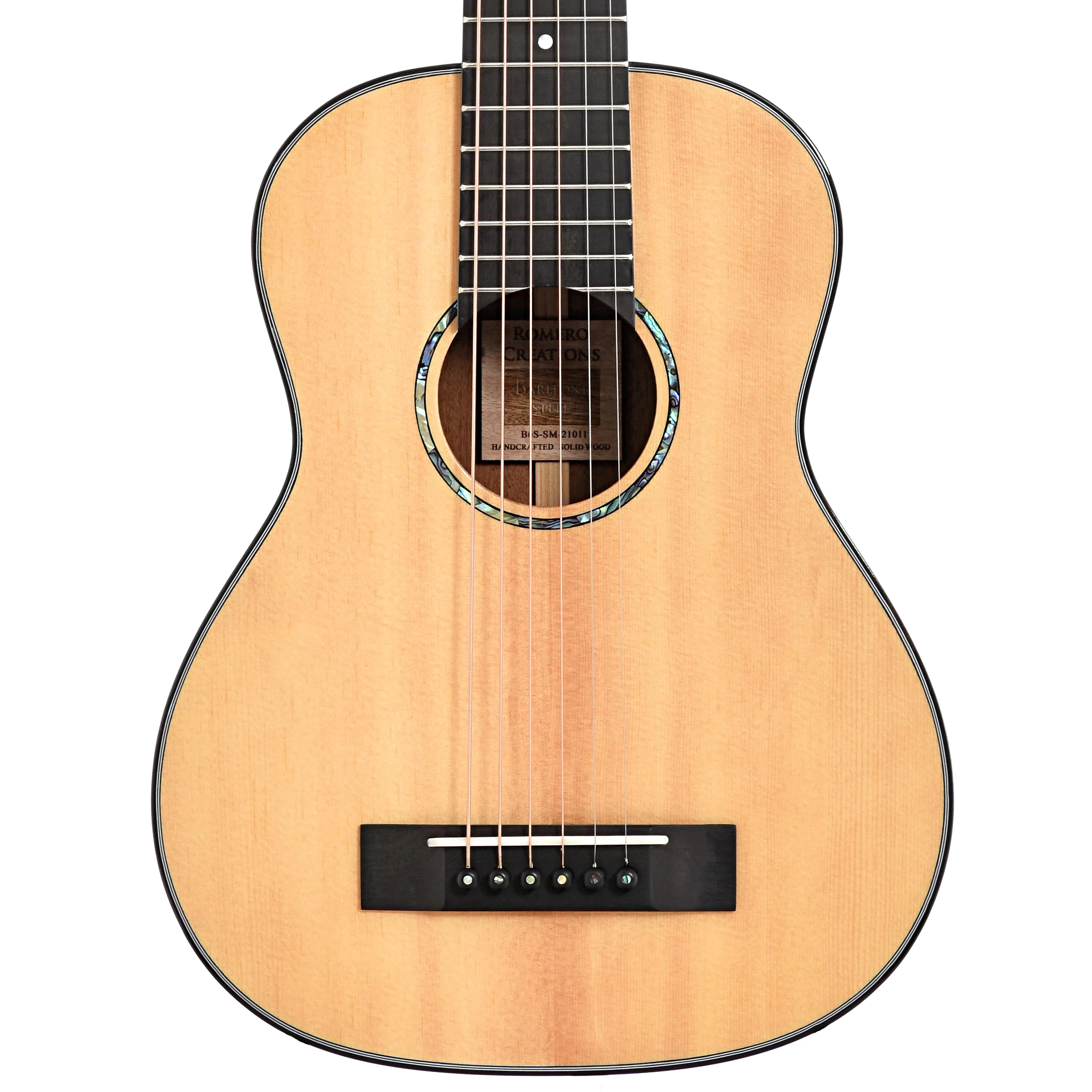 Romero Creations Baritone 6 String Steel String Guitar/Uke - Image 2