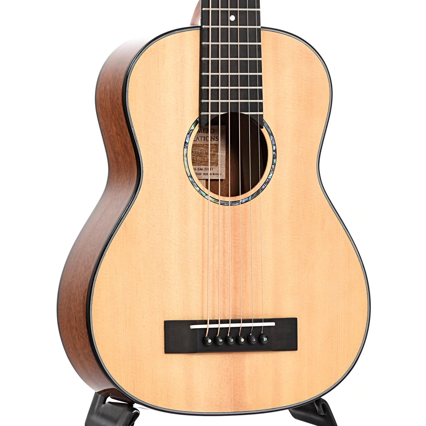 Romero Creations Baritone 6 String Steel String Guitar/Uke - Image 3