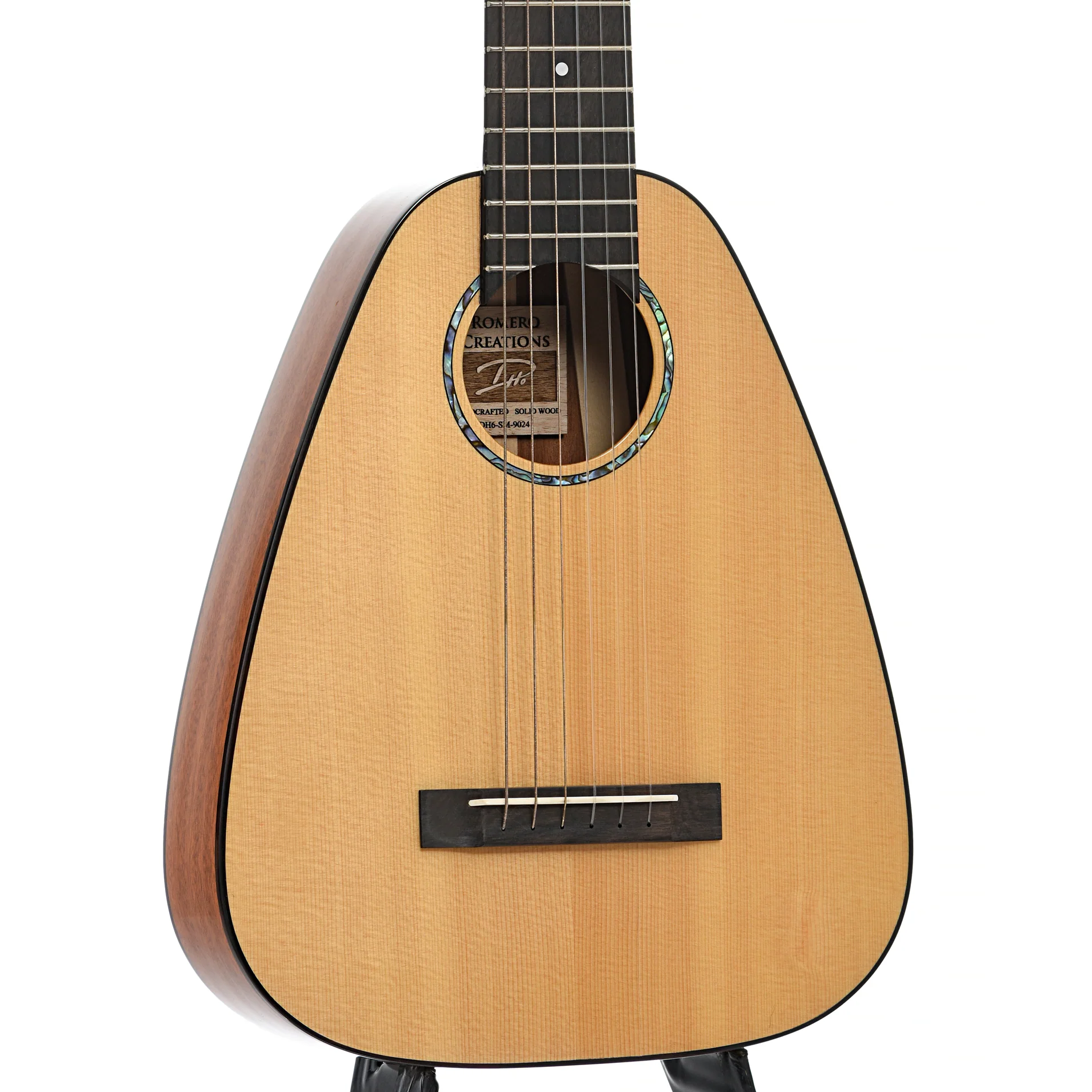 Romero Creations Daniel Ho 6 String Signature Model Guitar/Uke (2019) - Image 4