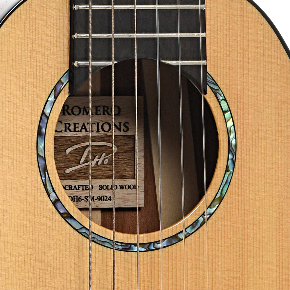 Romero Creations Daniel Ho 6 String Signature Model Guitar/Uke (2019) - Image 6