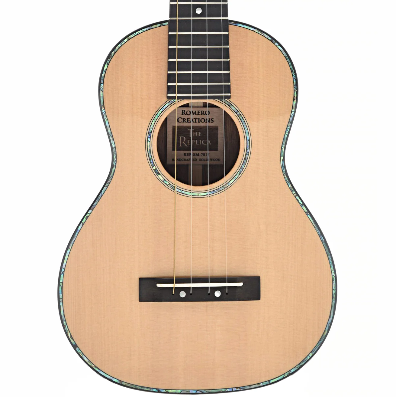 Romero Creations Signature Tenor Ukulele,  Spruce & Mahogany - Image 2