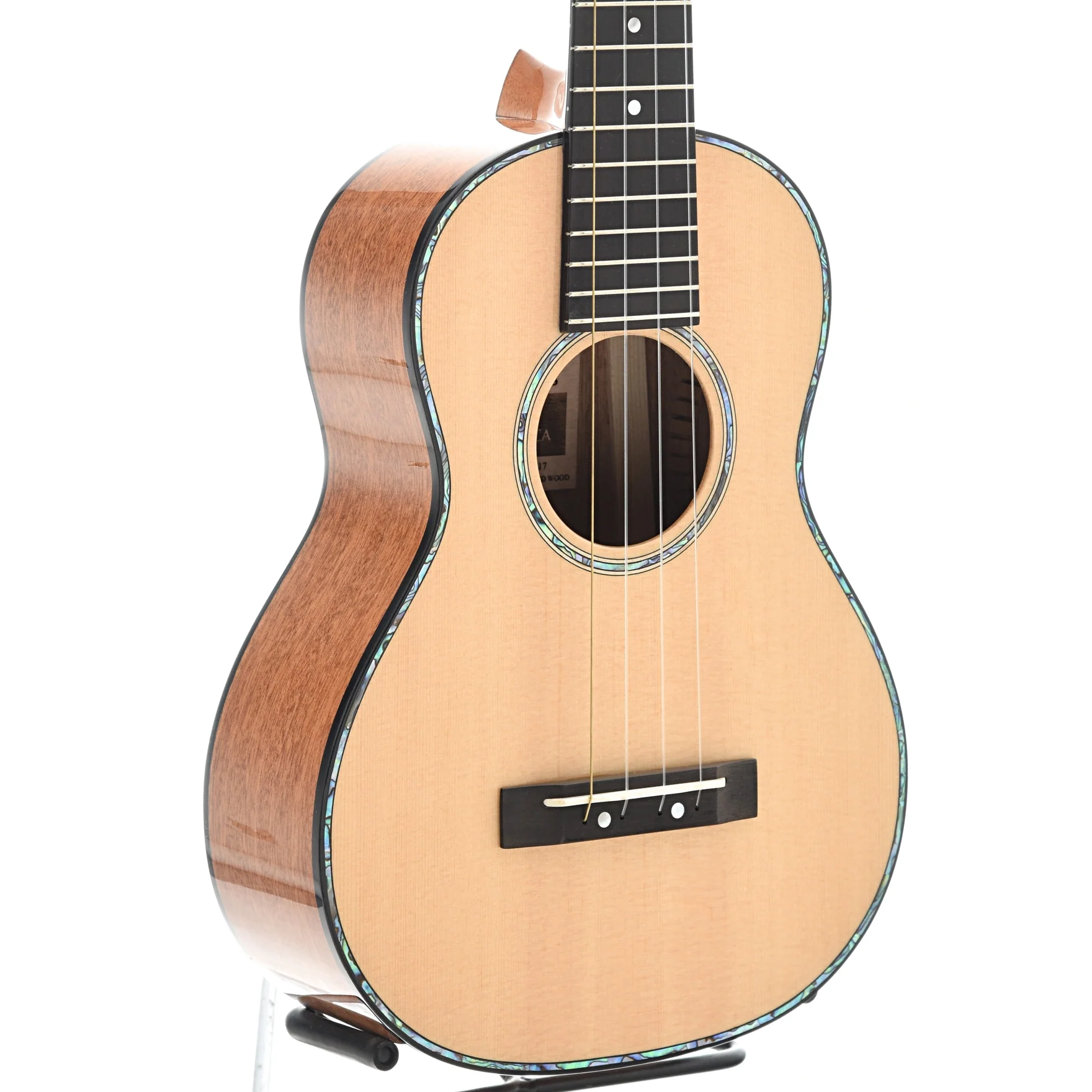 Romero Creations Signature Tenor Ukulele,  Spruce & Mahogany - Image 3